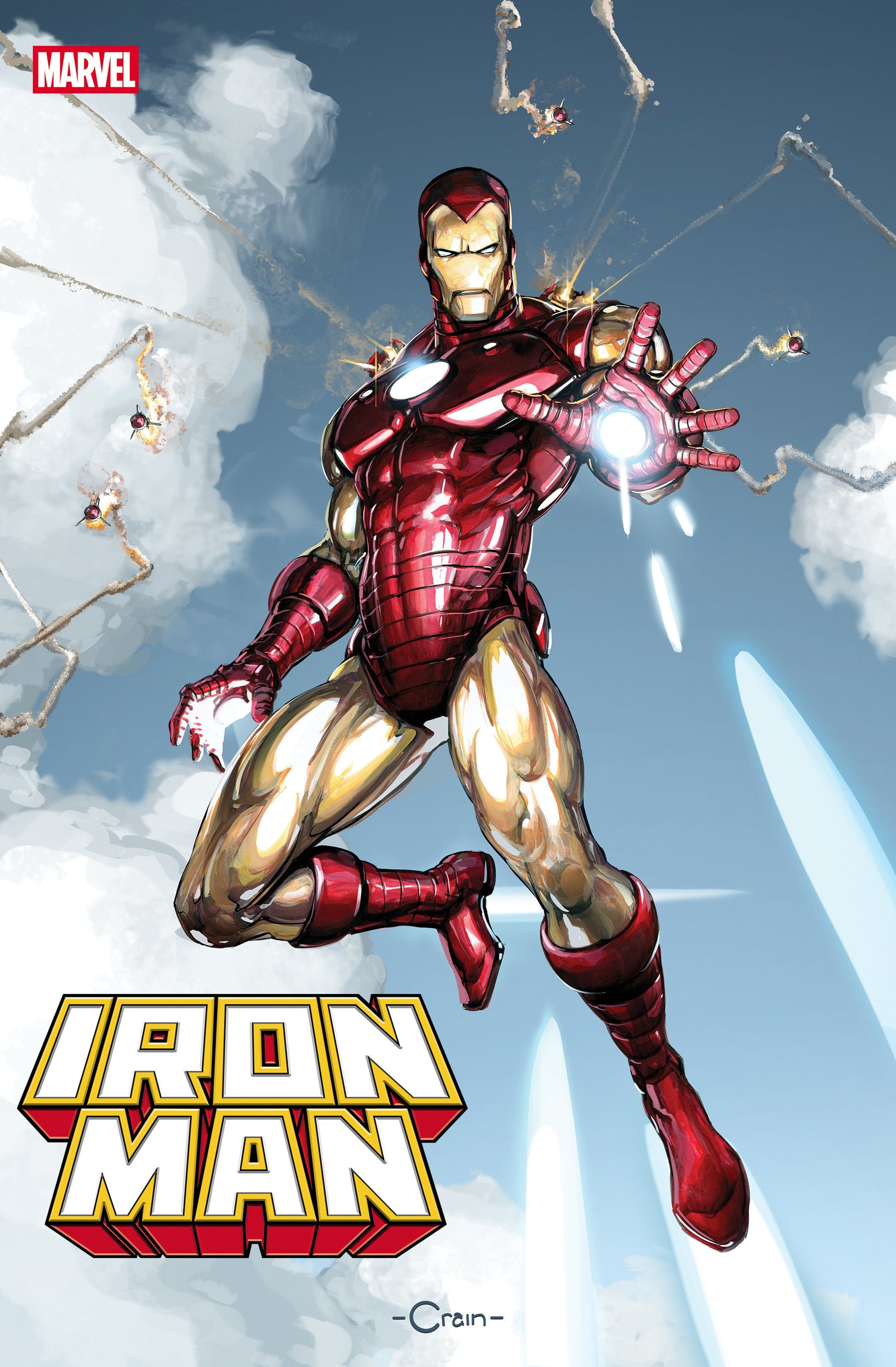 Marvel Comics Iron Man #1 Clayton Crain