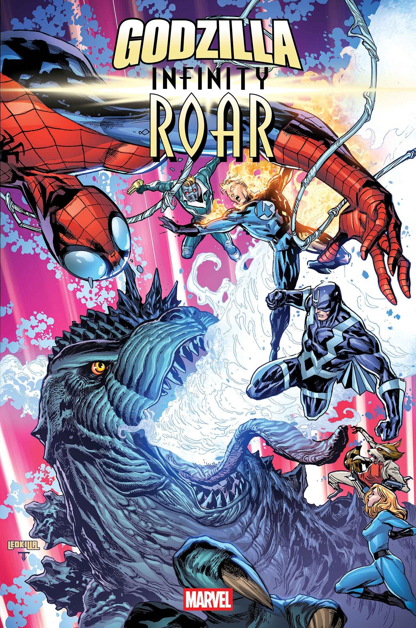 Marvel Comics Godzilla: Infinity Roar #1 Ken Lashley