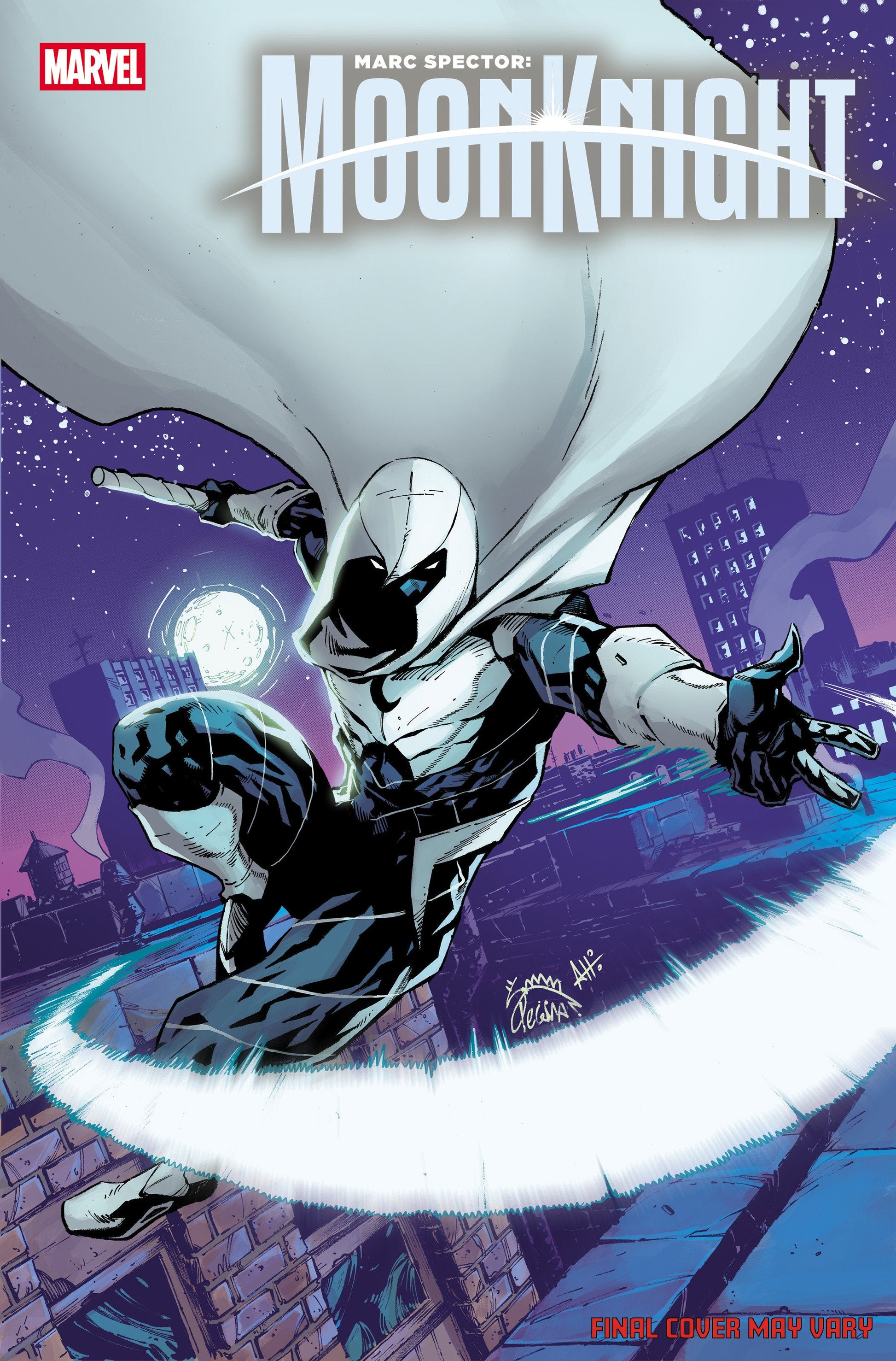 Marvel Comics Marc Spector: Moon Knight #1 Ryan Stegman Foil Variant