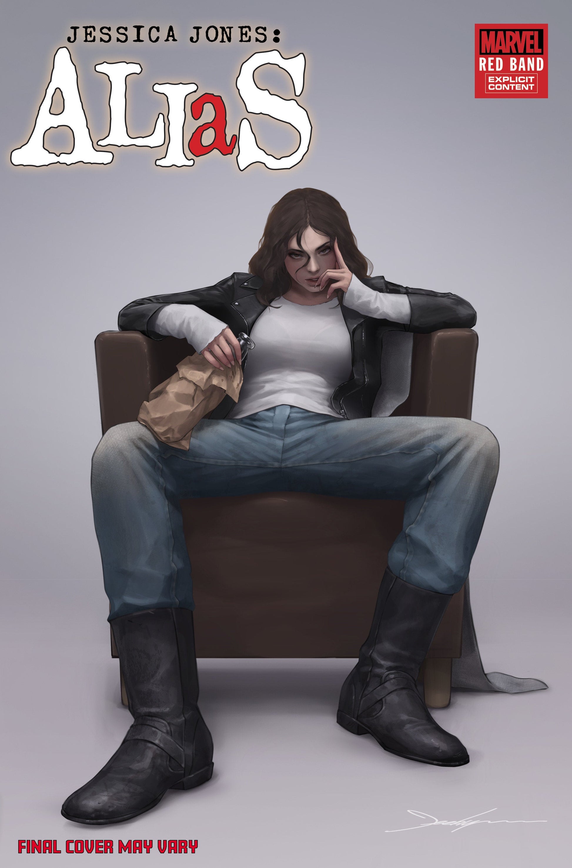 Marvel Comics Alias: Red Band #1 Jeehyung Lee