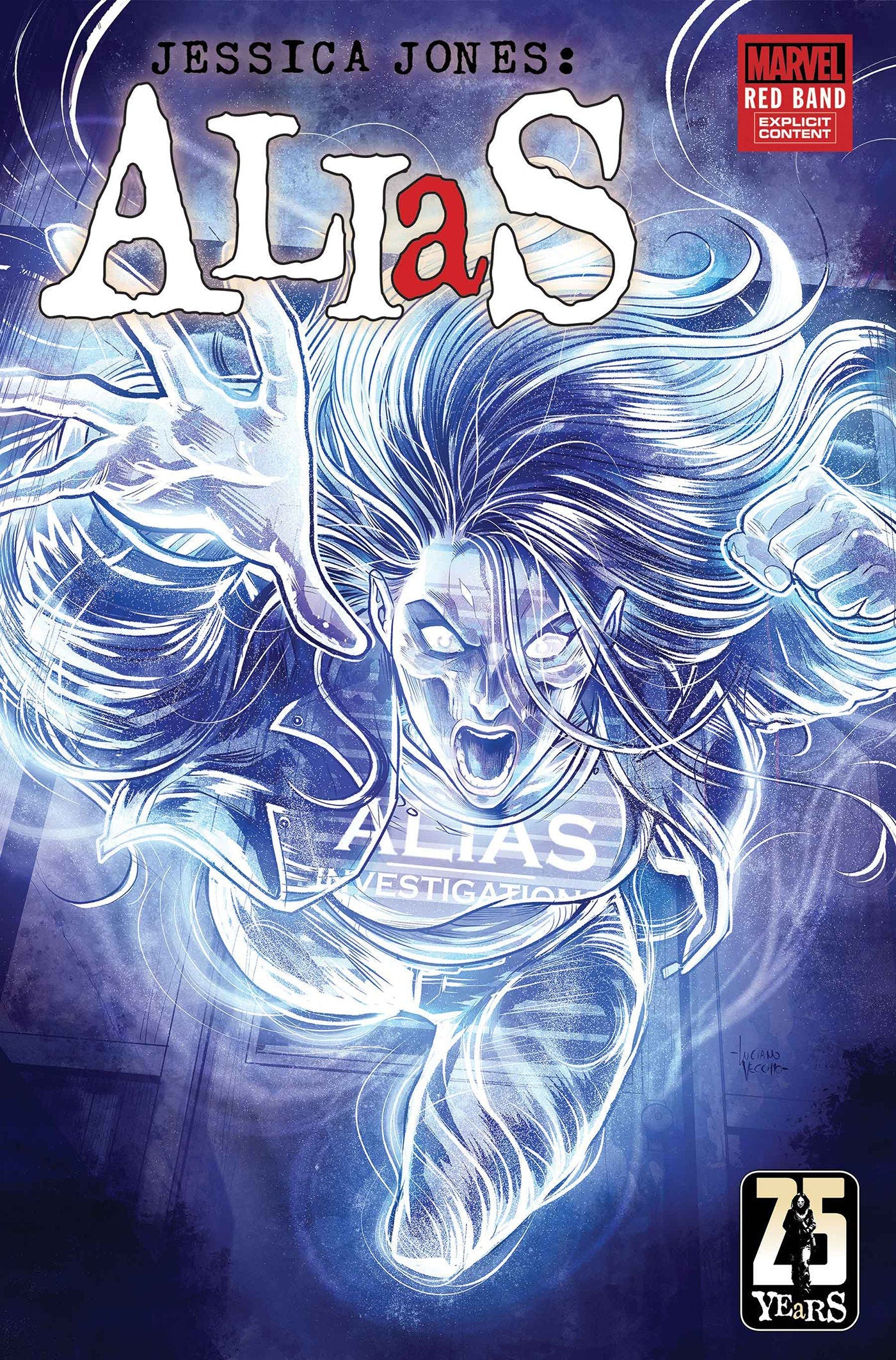 Marvel Comics Alias: Red Band #1 Luciano Vecchio