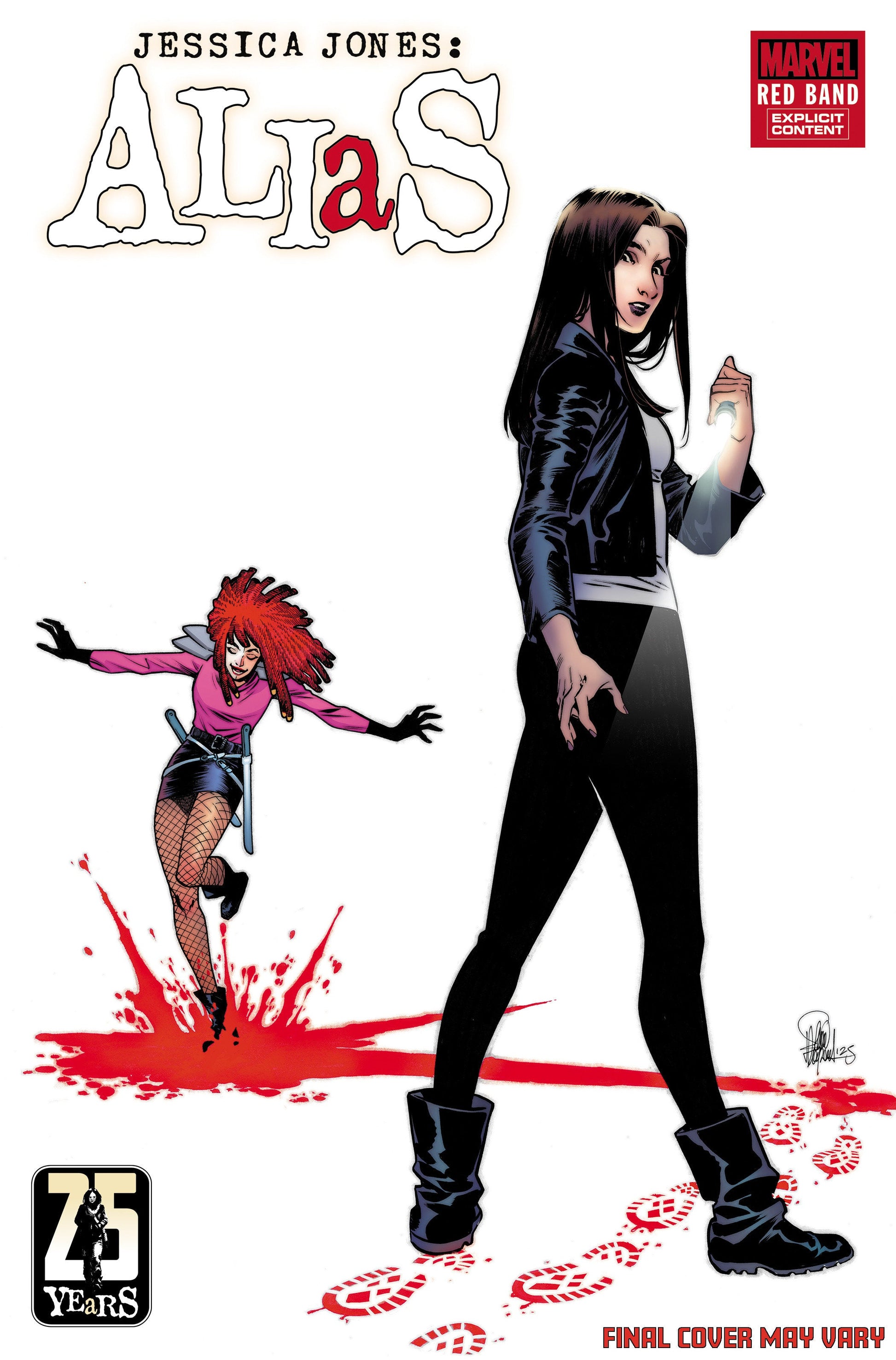 Marvel Comics Alias: Red Band #1 Elena Casagrande