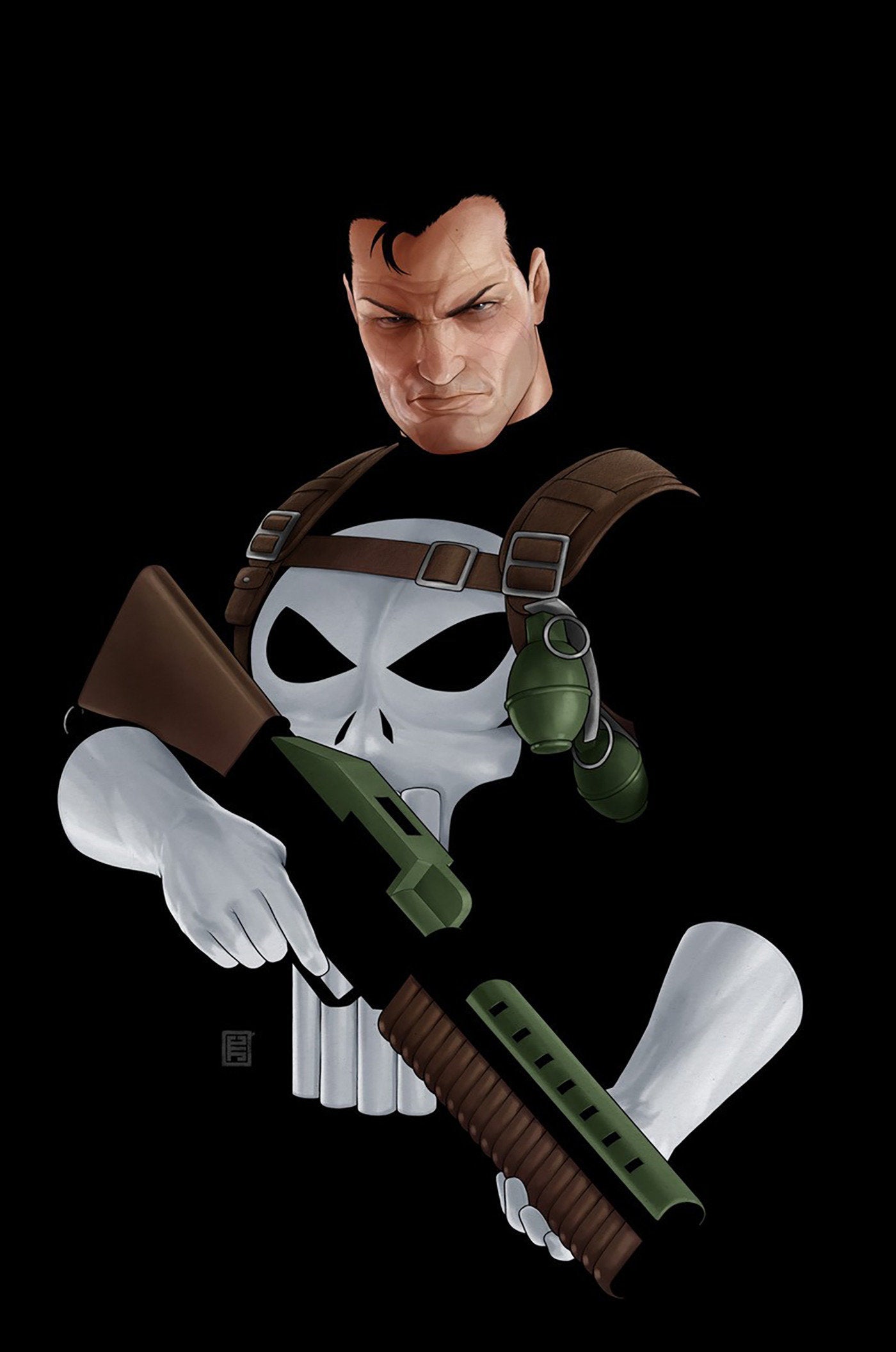 Marvel Comics Punisher #1 John Tyler Christopher