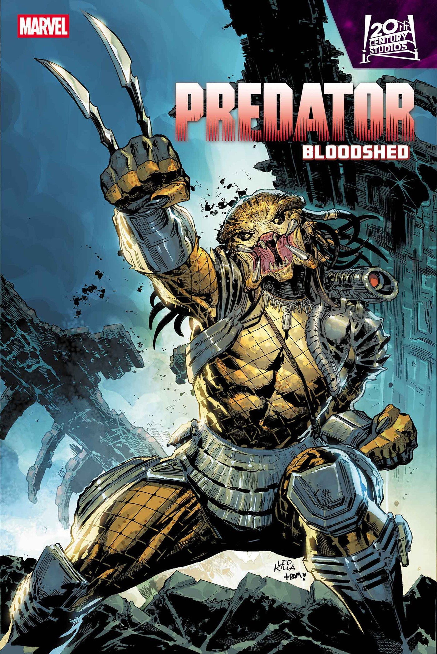 Marvel Comics Predator: Bloodshed #1 Ken Lashley