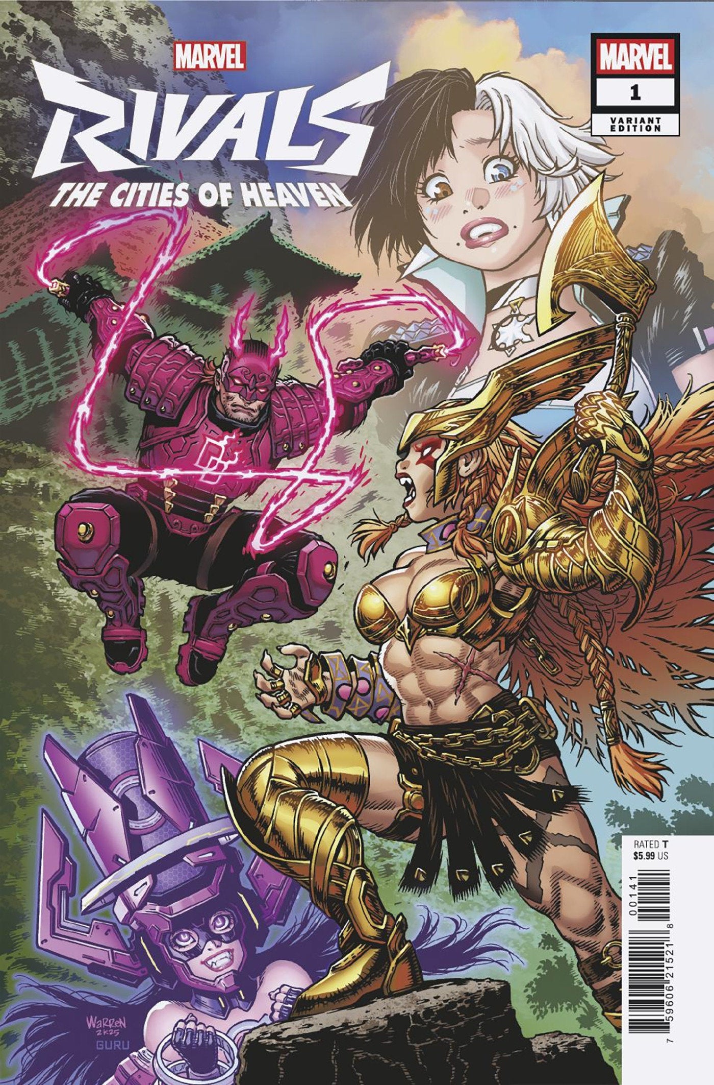 Marvel Comics Marvel Rivals: Luna Snow And The Cities Of Heaven #1 Adam Warren