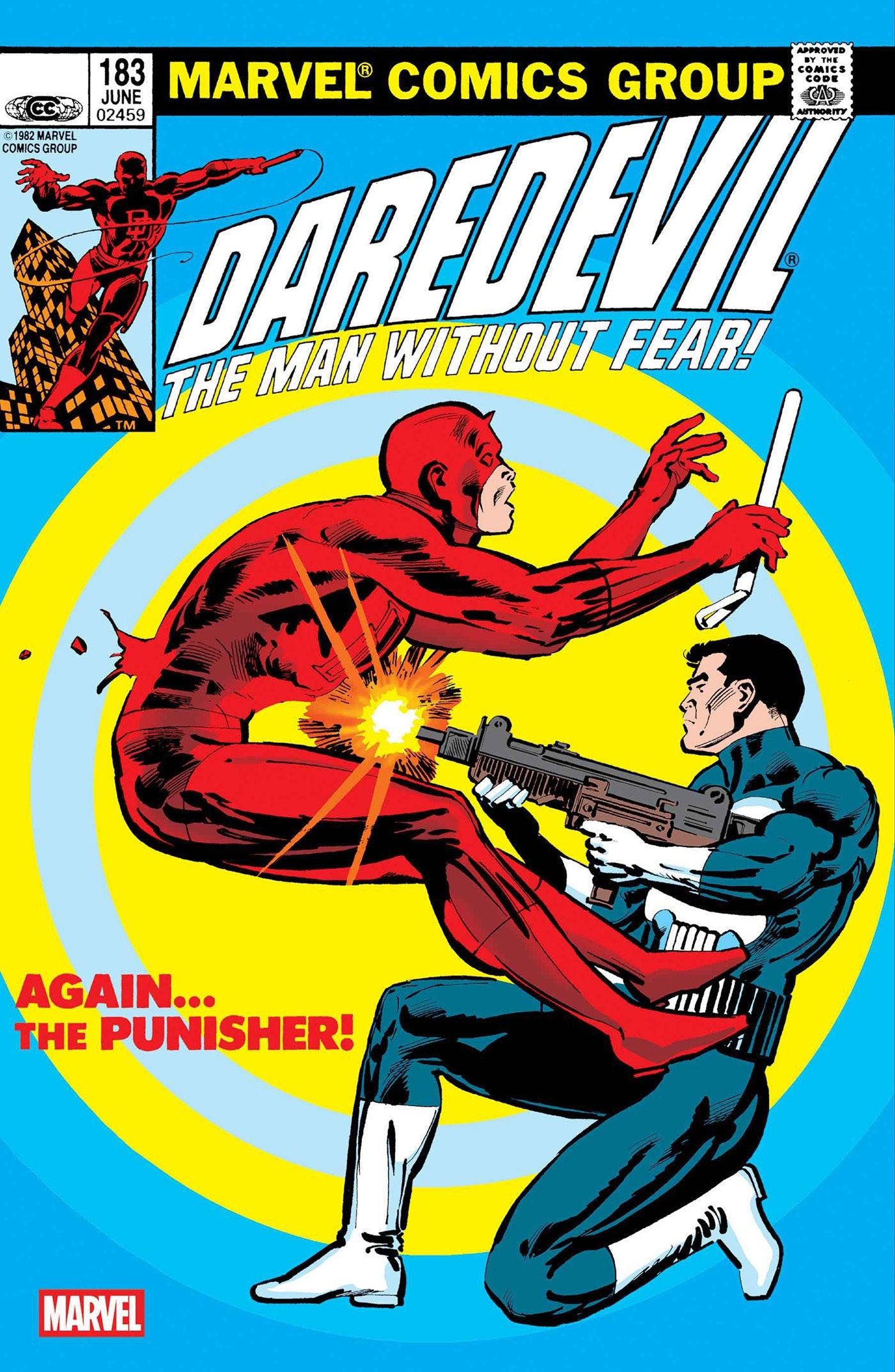 Marvel Comics Daredevil #183 Klaus Janson Facsimile Edition