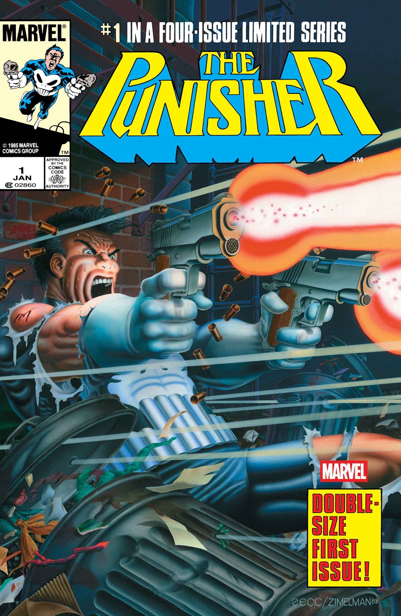 Marvel Comics Punisher #1 Mike Zeck Facsimile Edition