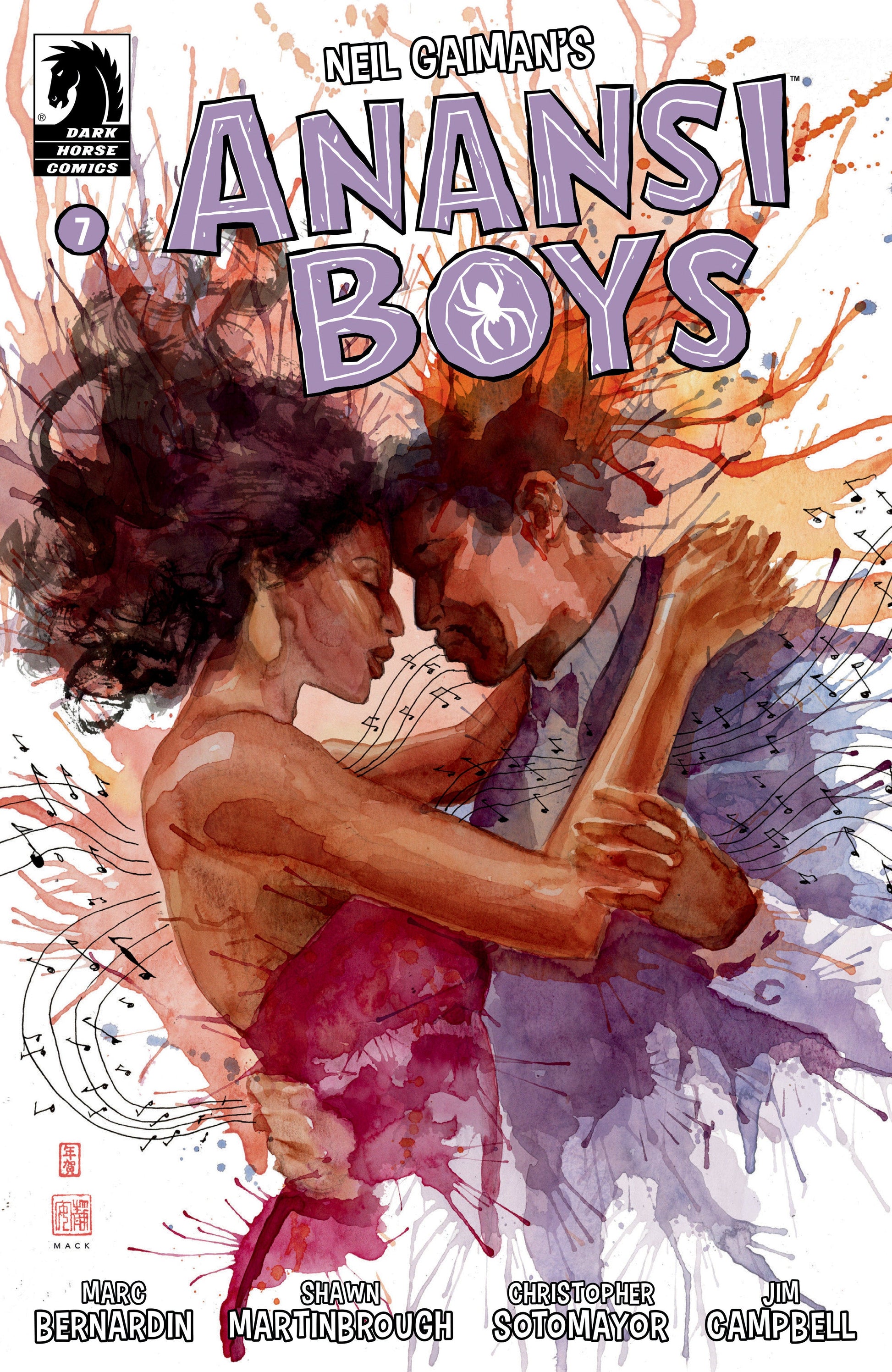 Dark Horse Anansi Boys I #7 David Mack