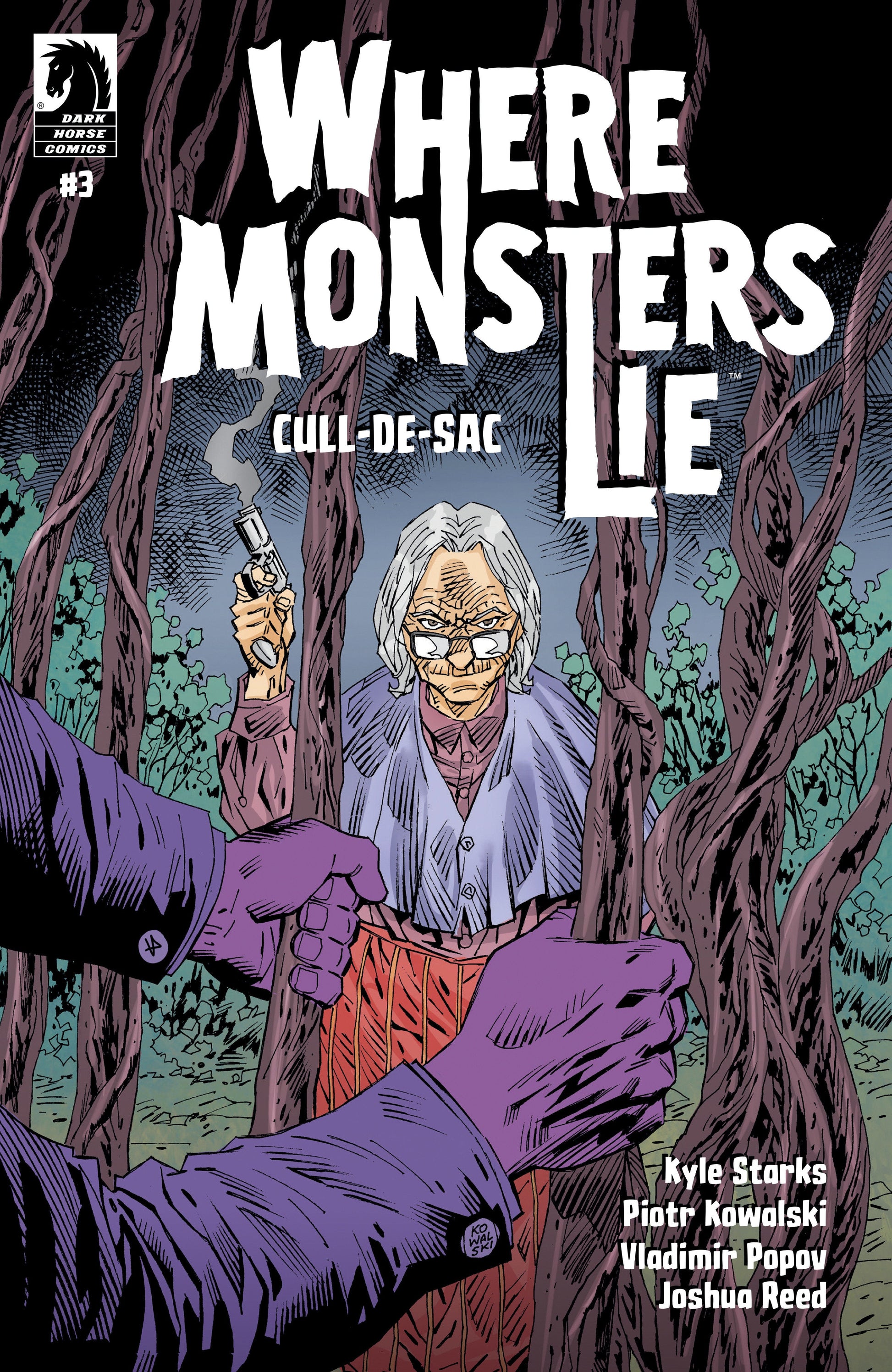 Dark Horse Where Monsters Lie Cull De Sac #3 Piotr Kowalski