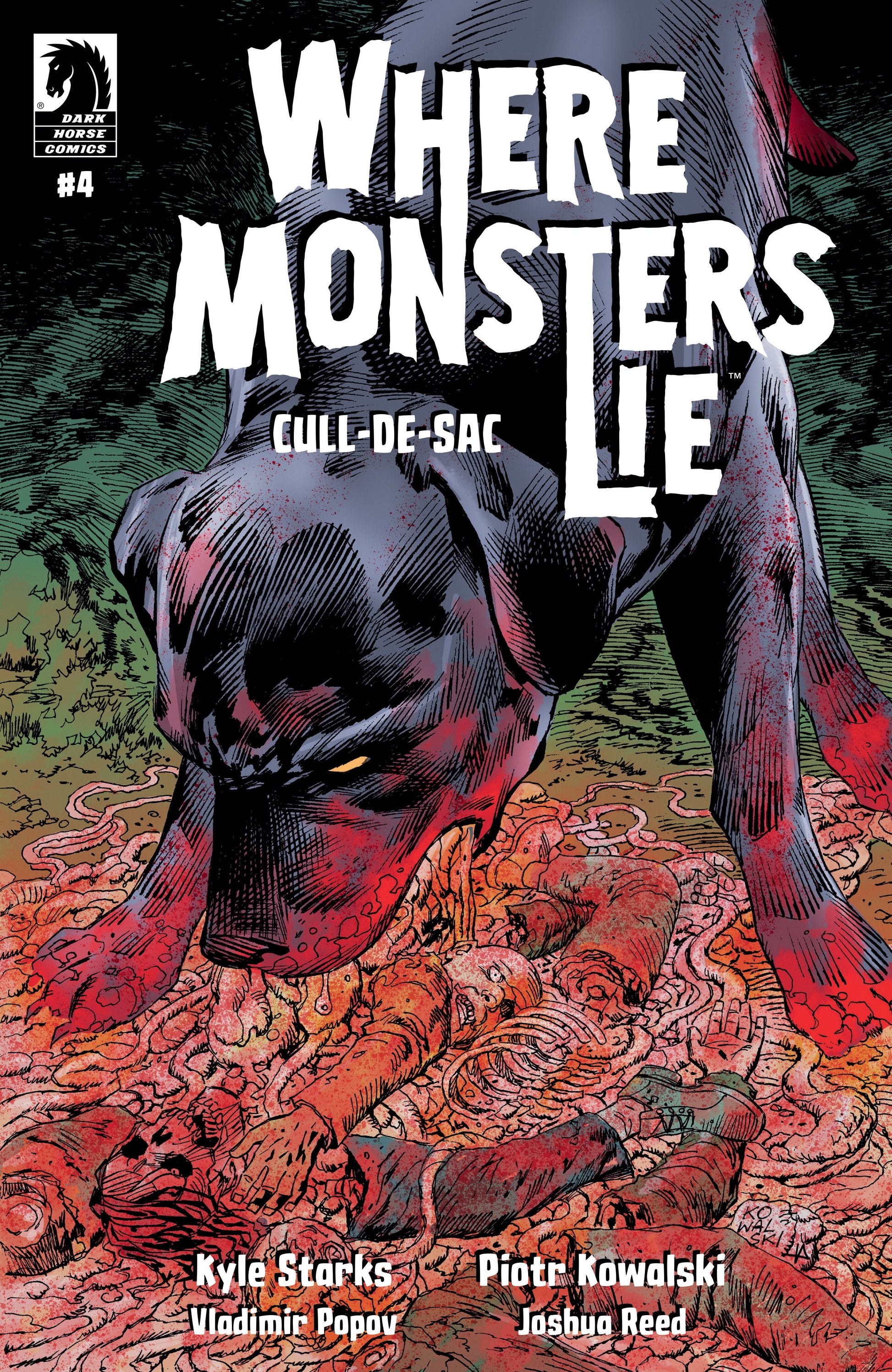 Dark Horse Where Monsters Lie Cull De Sac #4 Piotr Kowalski