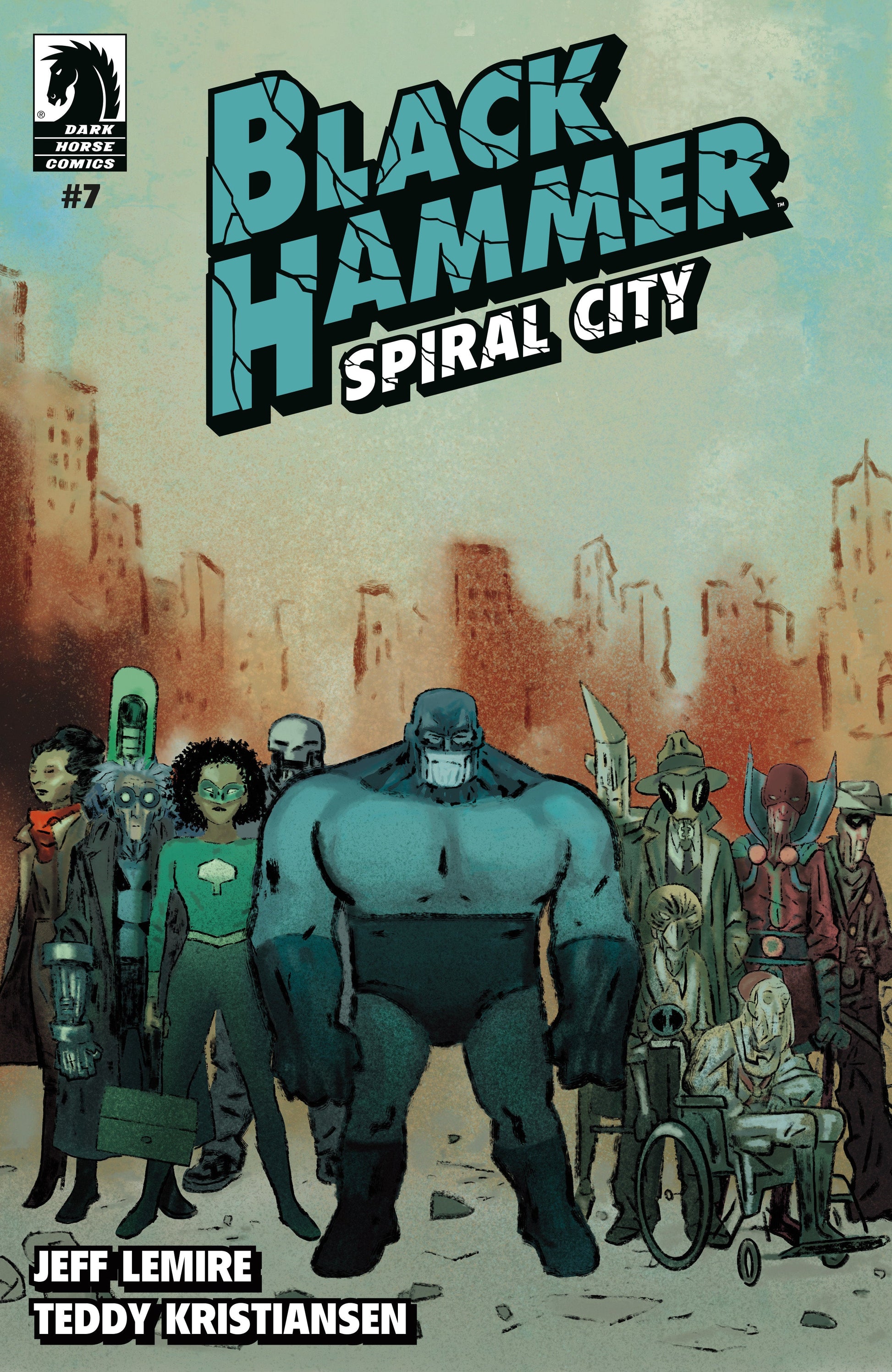 Dark Horse Black Hammer Spiral City #7 Teddy Kristiansen