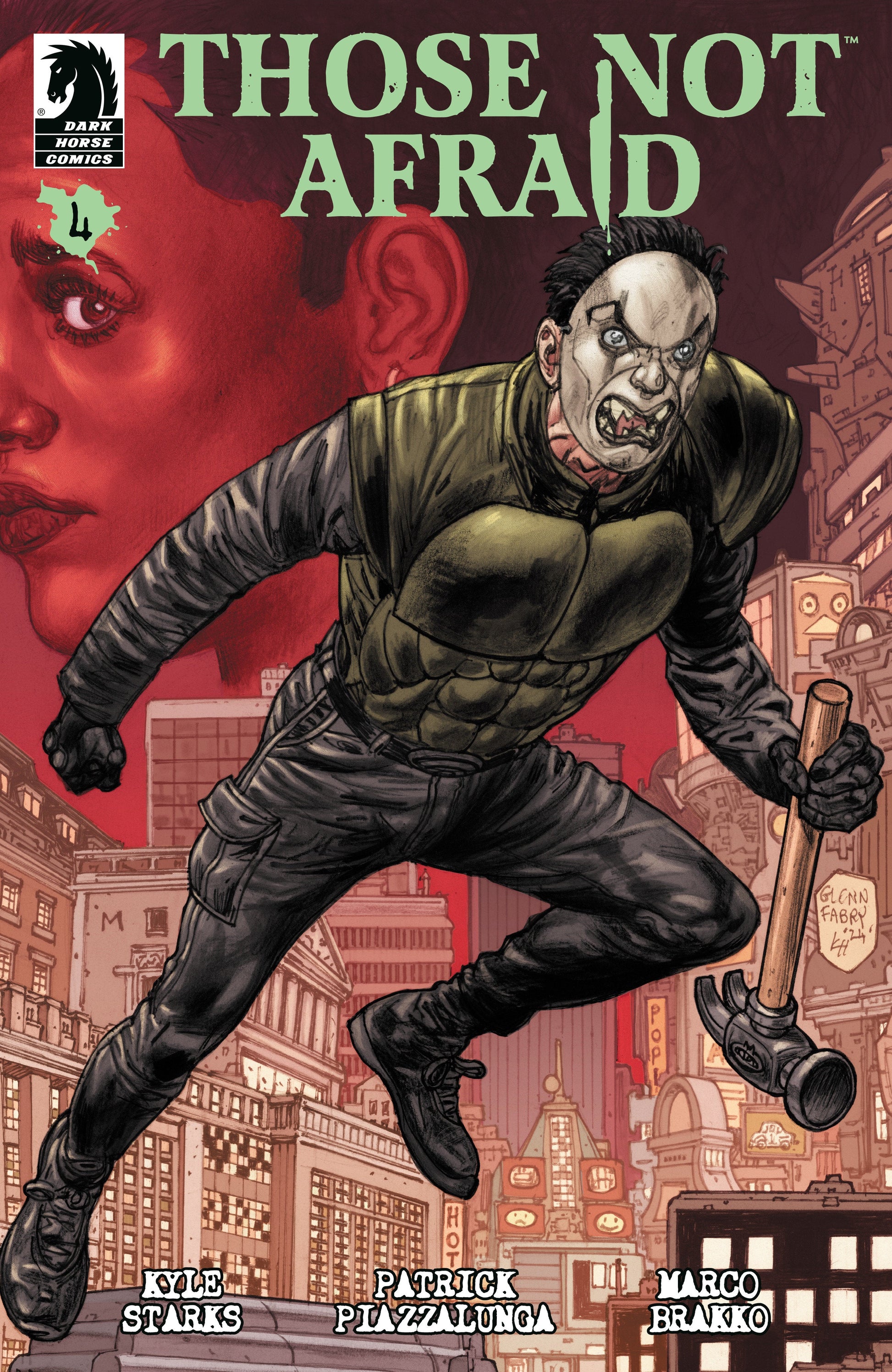 Dark Horse Those Not Afraid #4 Glenn Fabry