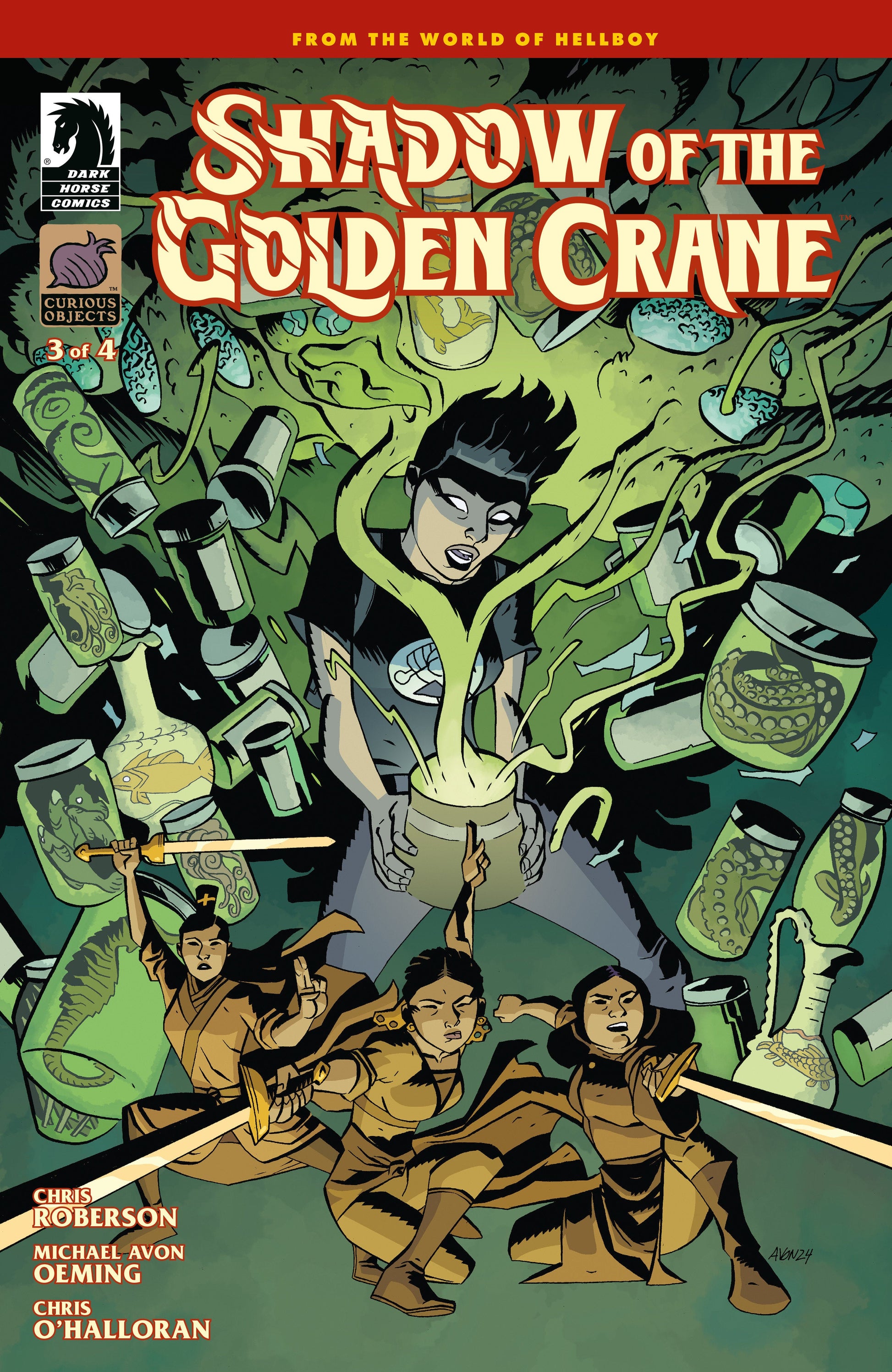 Dark Horse Shadow Of The Golden Crane #3 Michael Avon Oeming