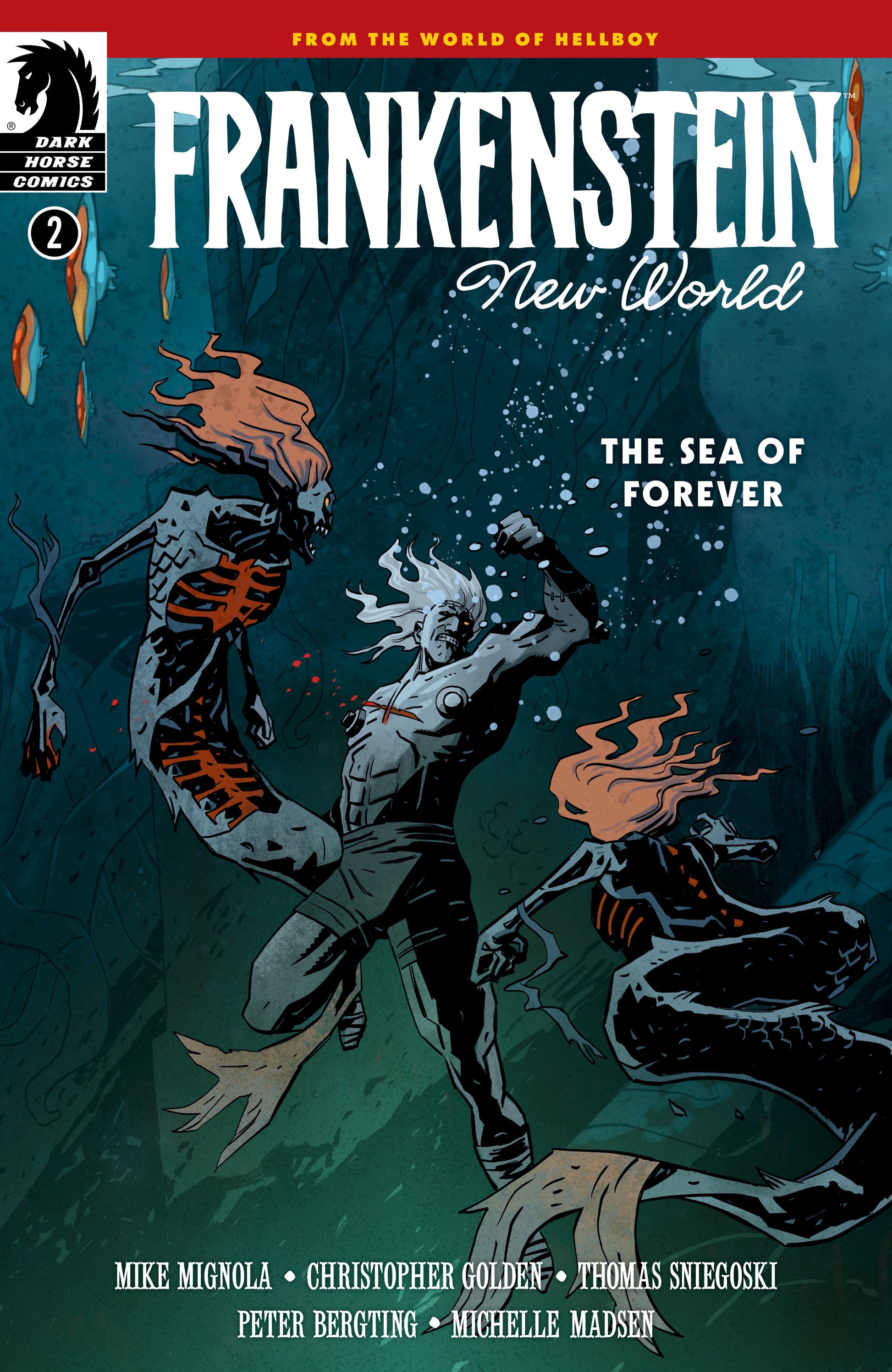 Dark Horse Frankenstein New World Sea Of Forever #2 Peter Bergting