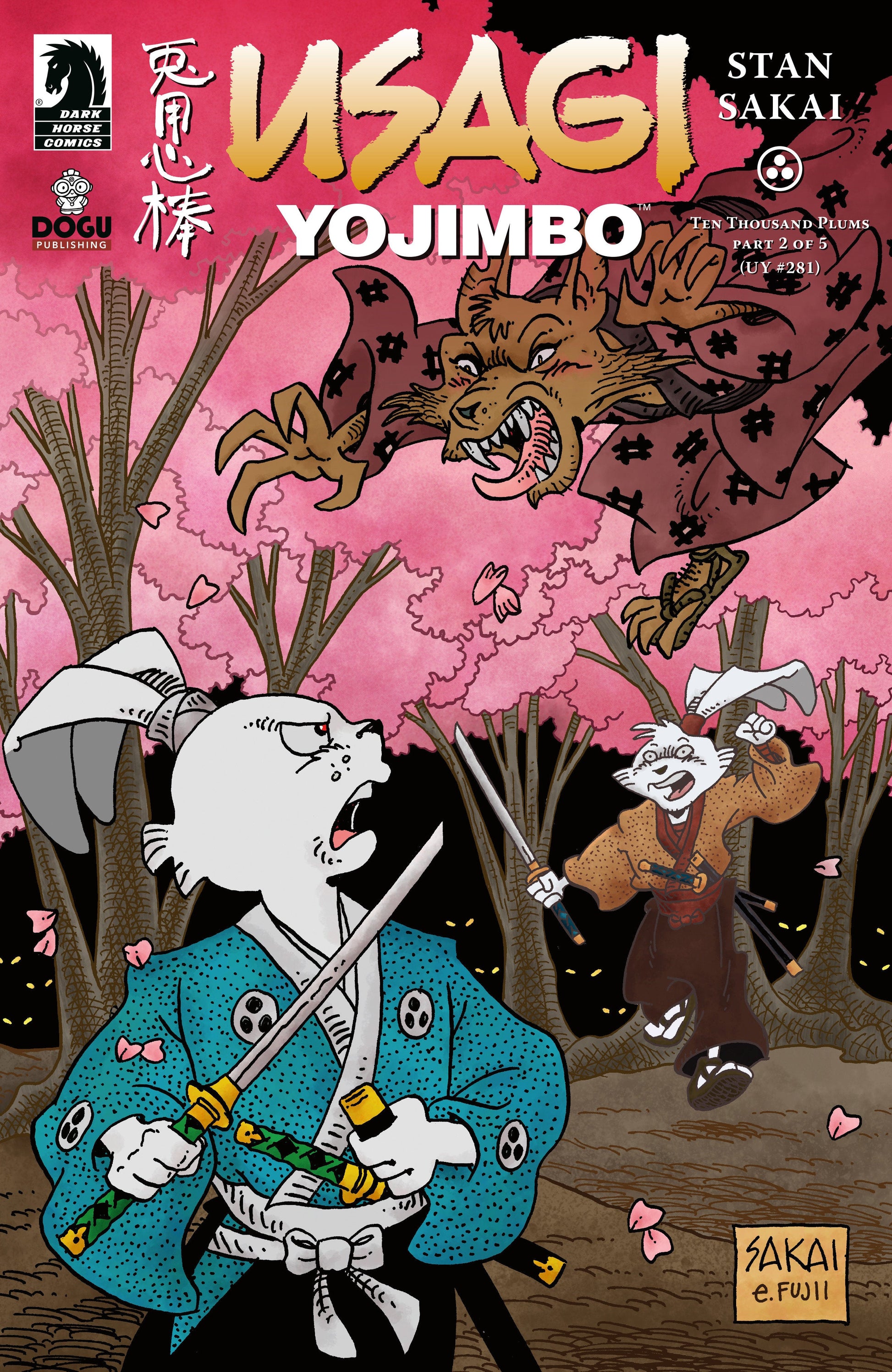 Dark Horse Usagi Yojimbo Ten Thousand Plums #2 Stan Sakai
