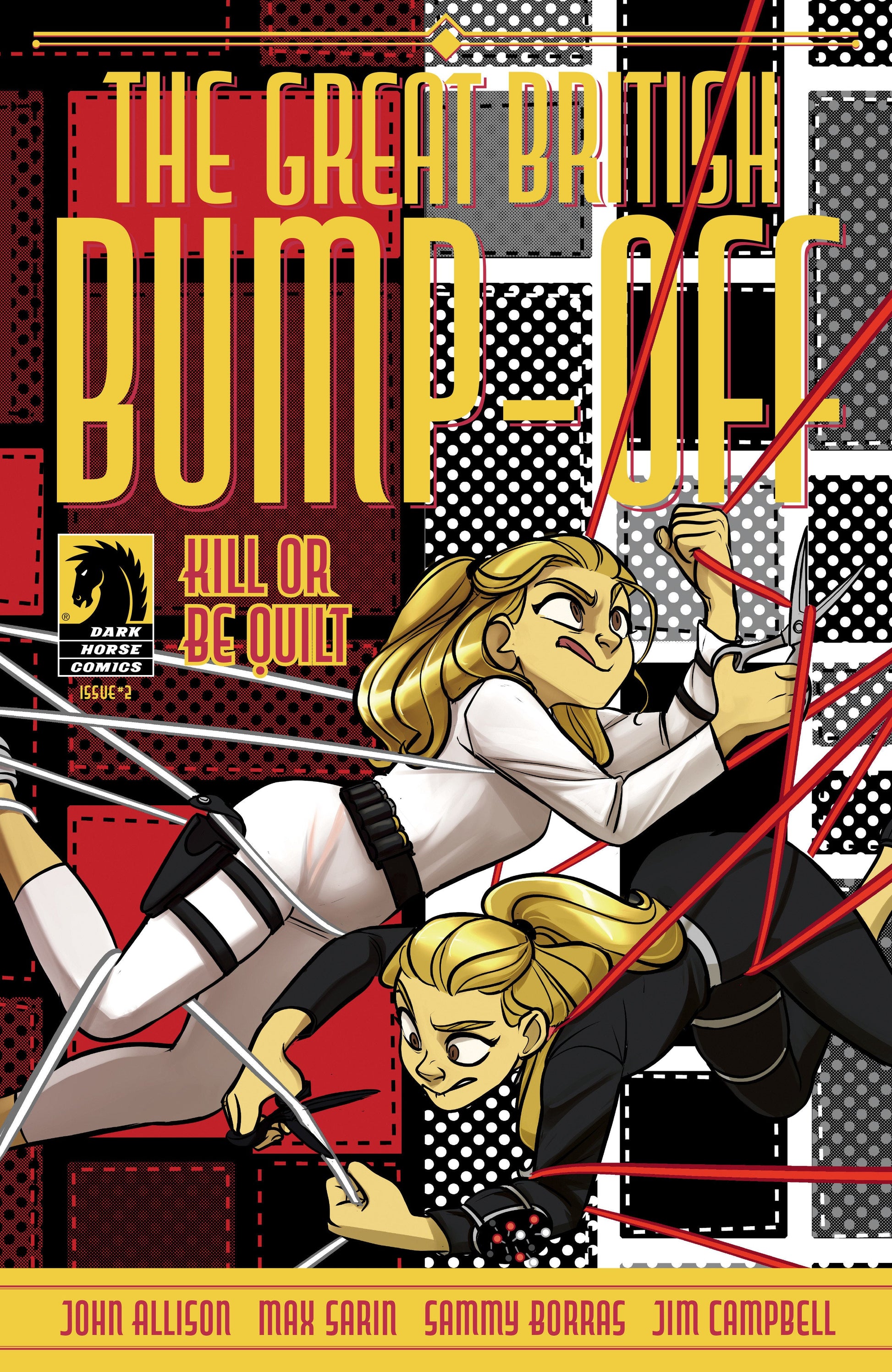 Dark Horse Great British Bump Off Kill Or Be Quilt #2 Max Sarin