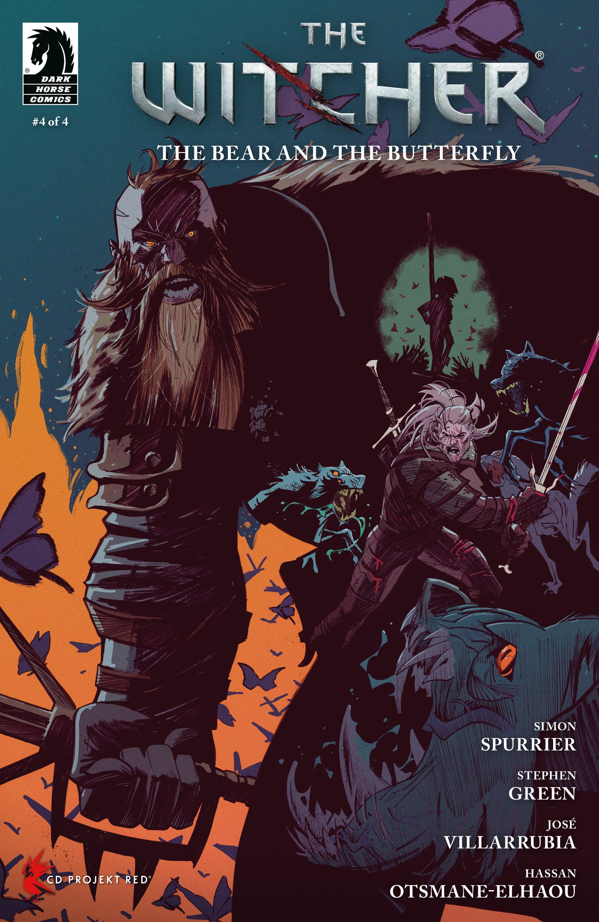 Dark Horse The Witcher: The Bear And The Butterfly #4 Stephen Green