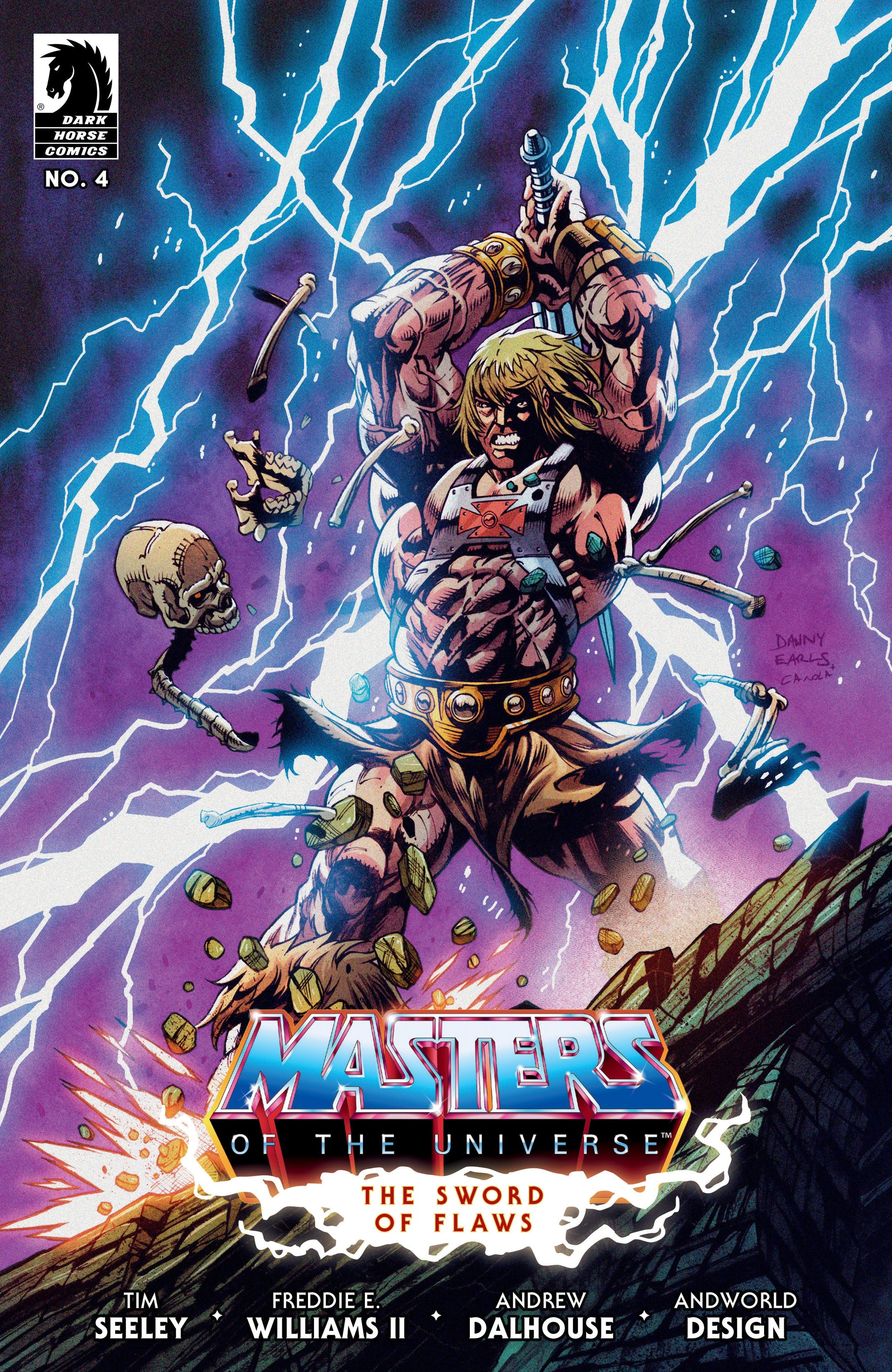 Dark Horse He-Man And The Masters Of The Universe: The Sword Of Flaws #4 Dan Earls