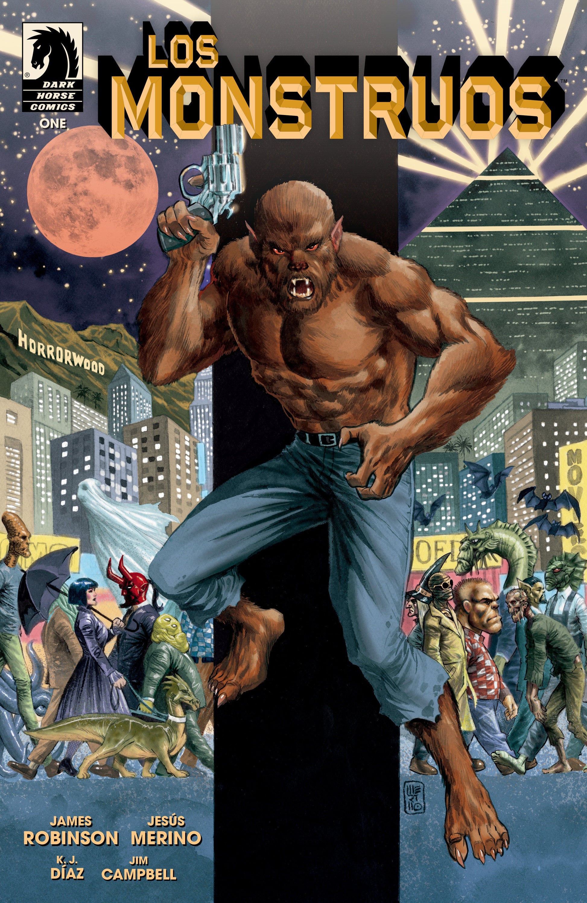 Dark Horse Los Monstruos #1 Jesus Merino