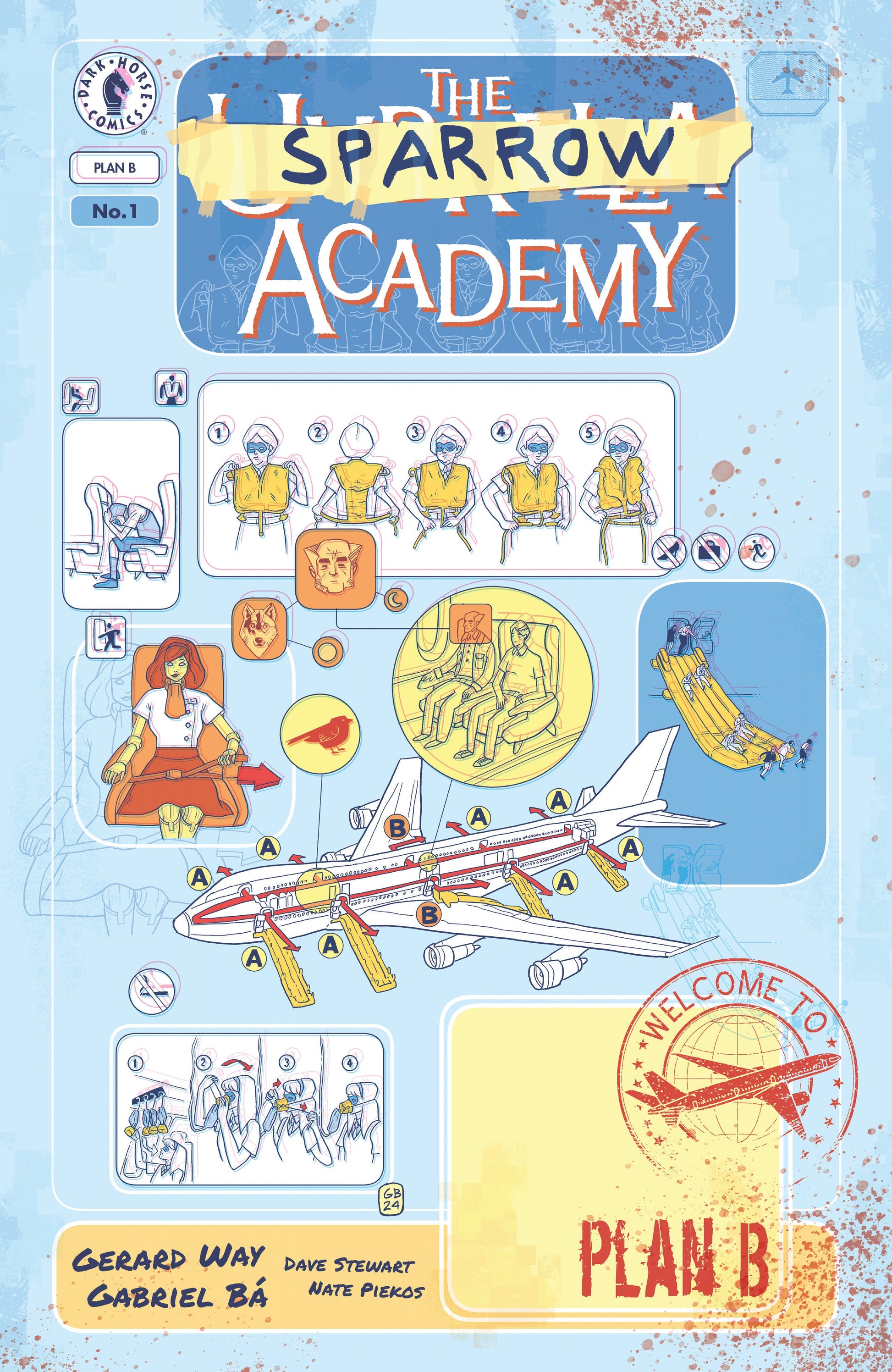 Dark Horse Umbrella Academy Plan B #1 Gabriel Bá