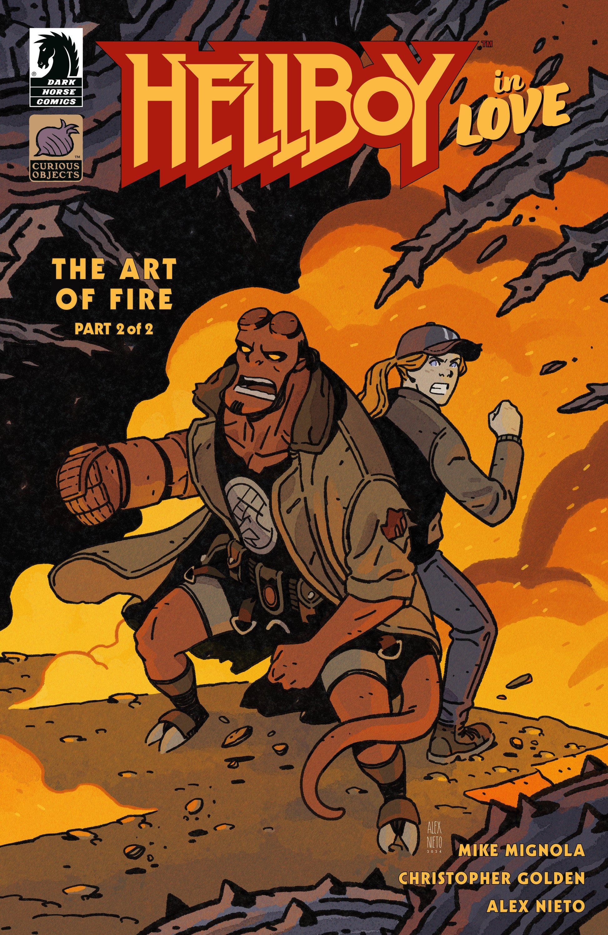Dark Horse Hellboy In Love: The Art Of Fire #2 Alex Nieto