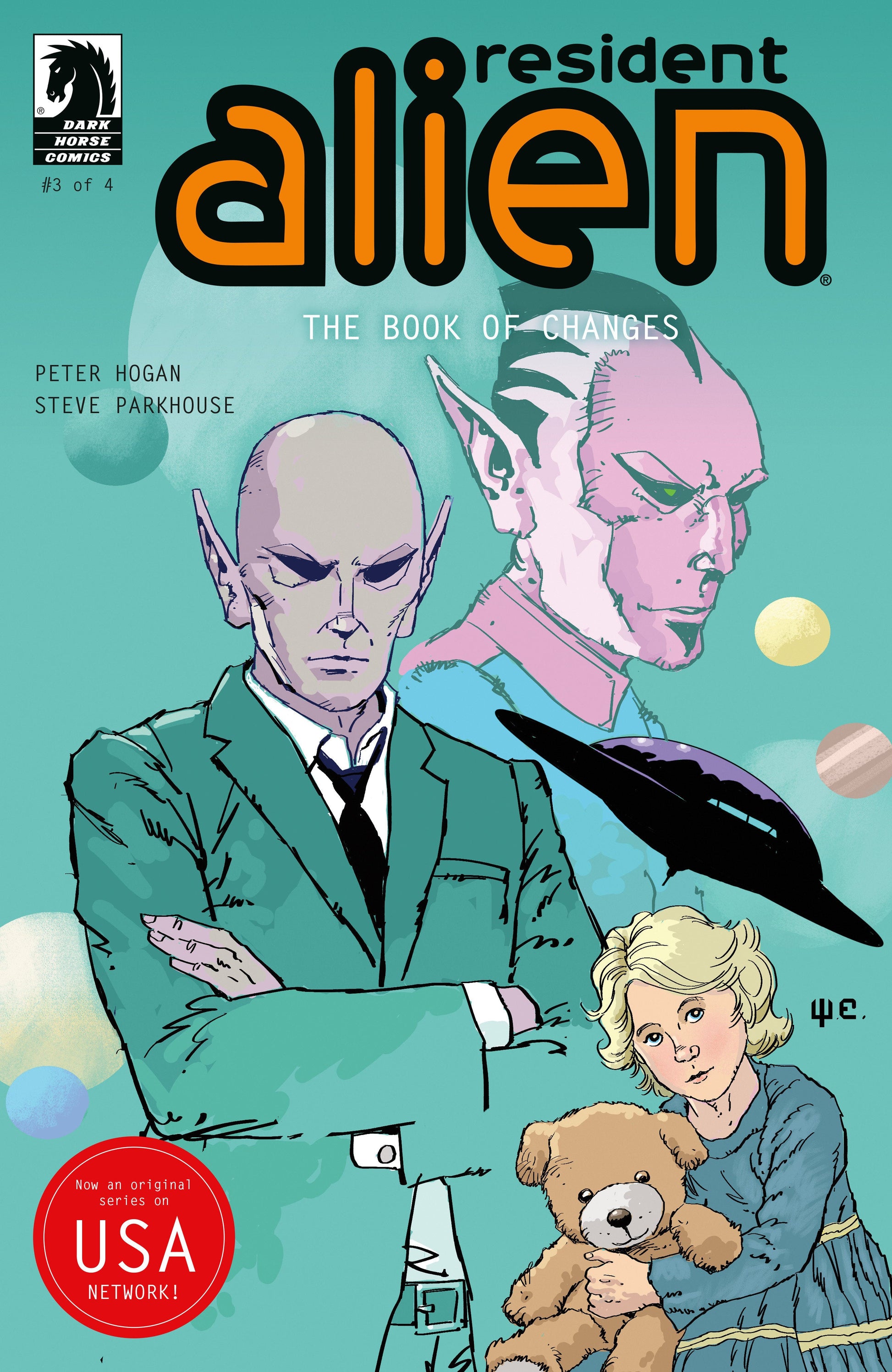 Dark Horse Resident Alien: The Book Of Changes #3 Steve Parkhouse