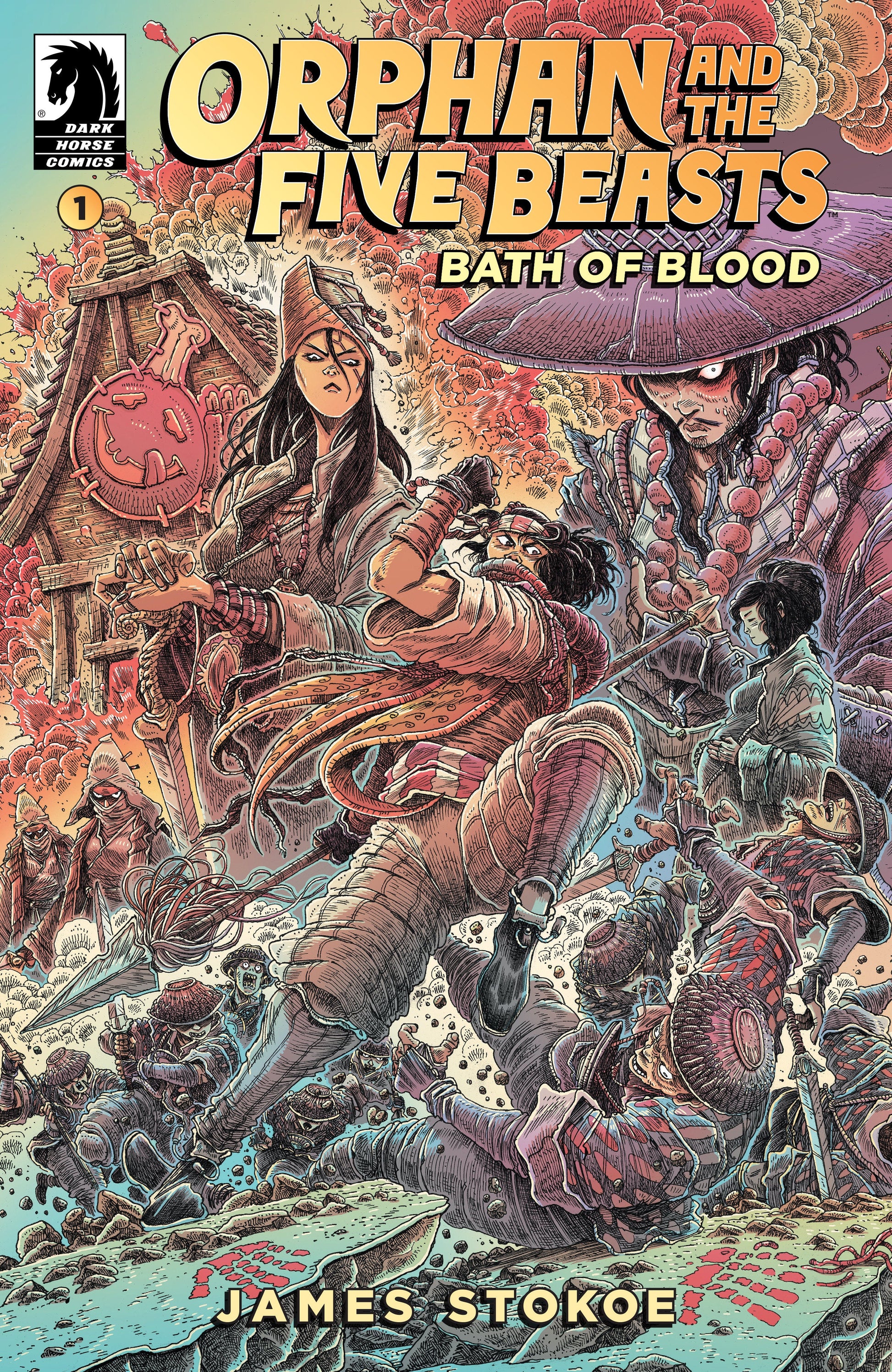 Dark Horse Orphan And The Five Beasts:  Bath Of Blood #1 James Stokoe