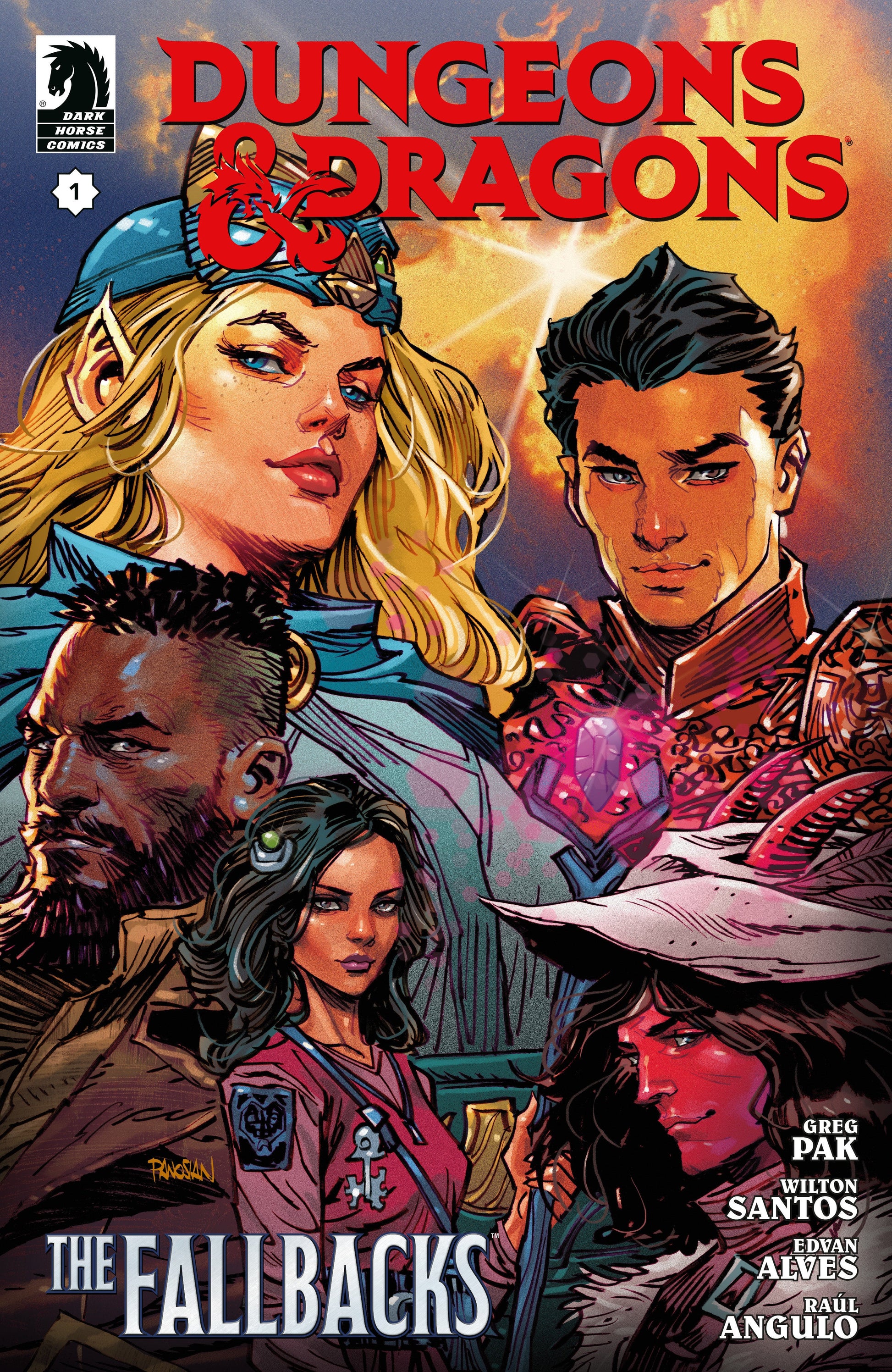 Dark Horse Dungeons & Dragons I #1 Dan Panosian