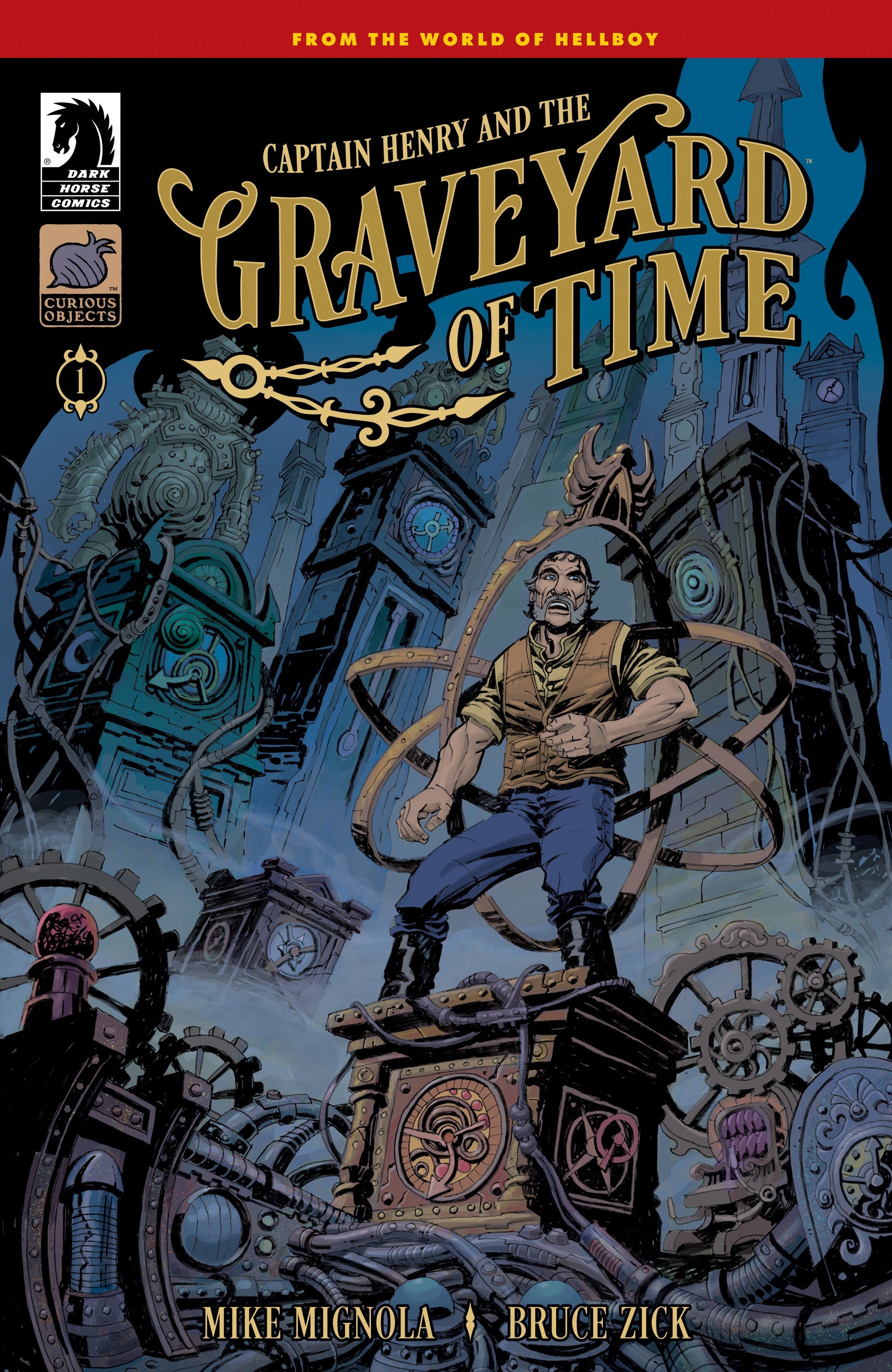 Dark Horse Captain Henry And The Graveyard Of Time #1 Bruce Zick