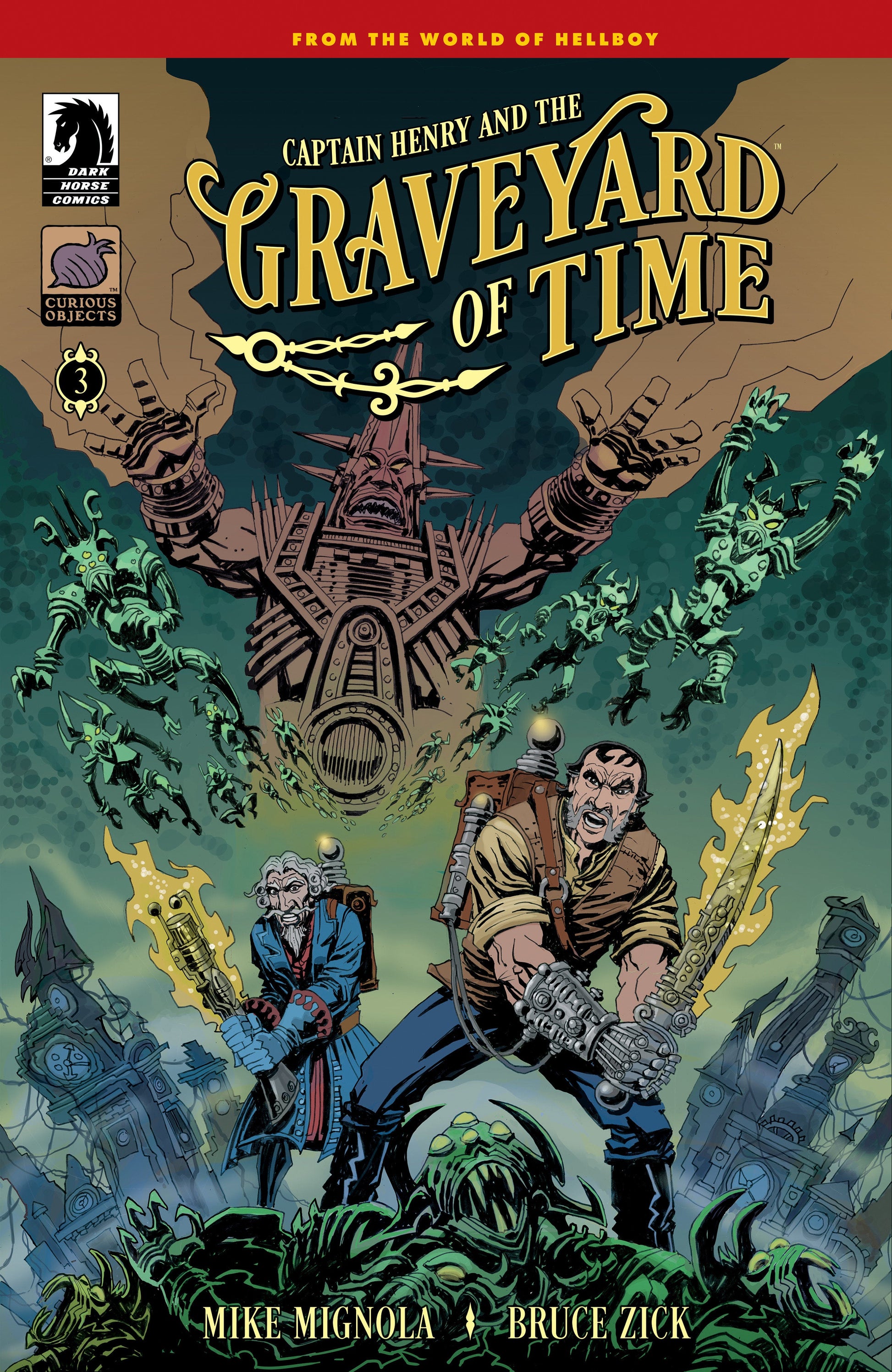 Dark Horse Captain Henry And The Graveyard Of Time #3 Bruce Zick