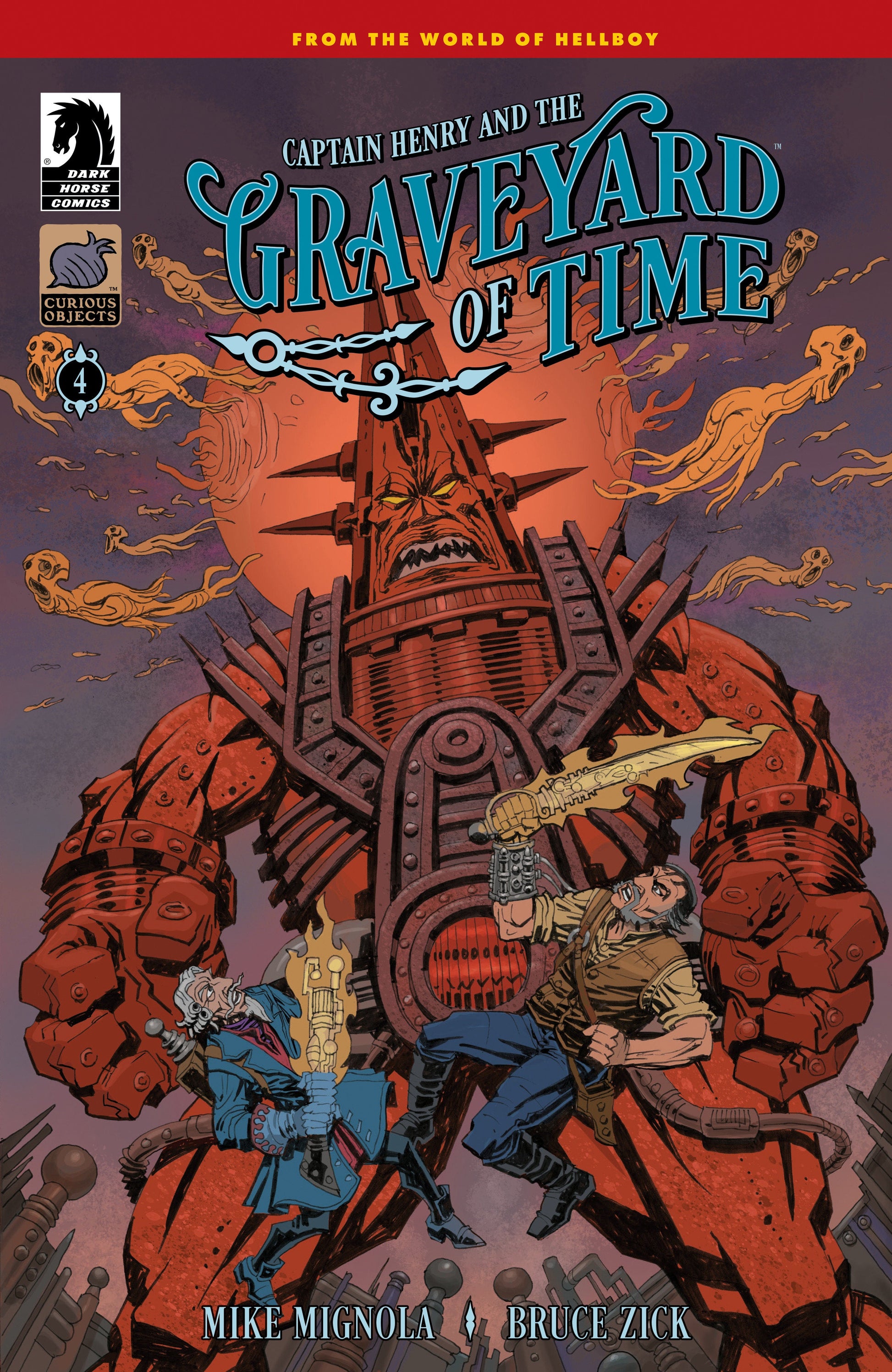 Dark Horse Captain Henry And The Graveyard Of Time #4 Bruce Zick