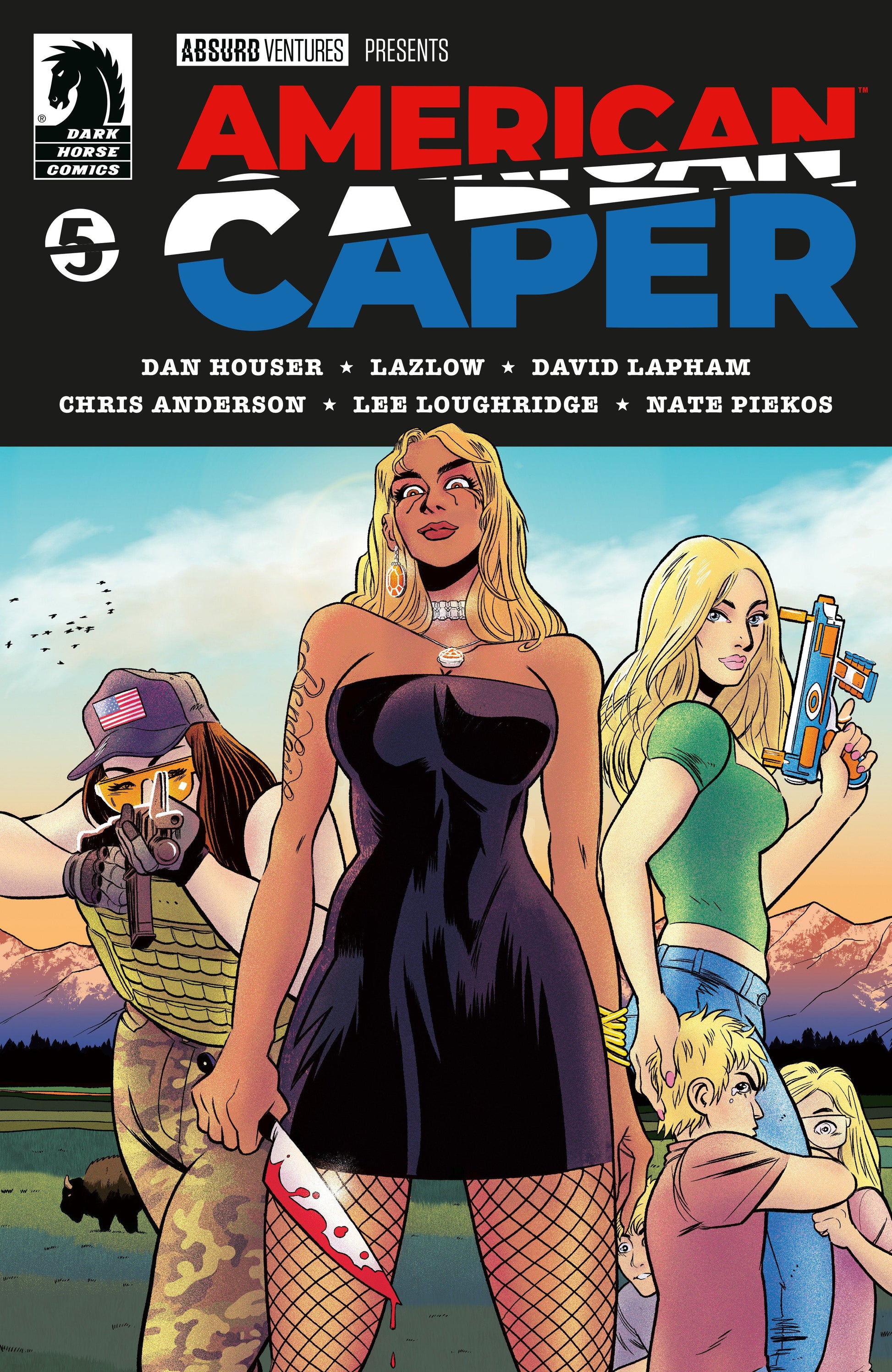 Dark Horse American Caper #5 Tyler Boss