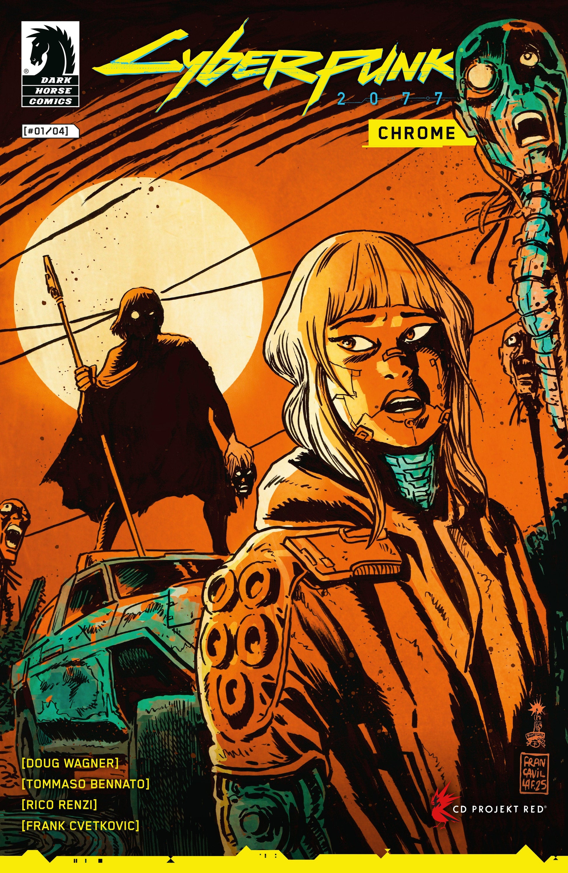 Dark Horse Cyberpunk 2077: Chrome #1 Francesco Francavilla