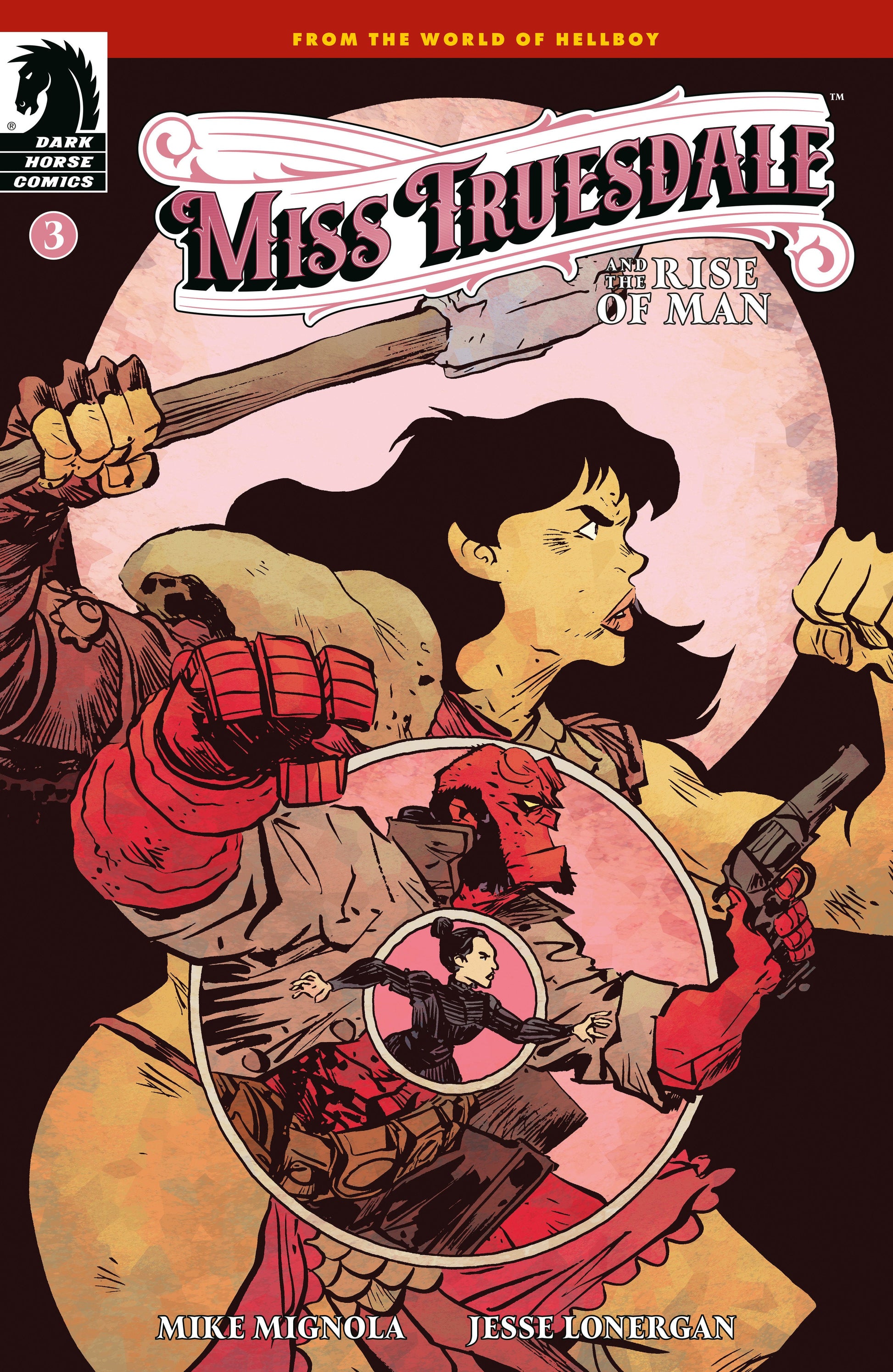 Dark Horse Miss Truesdale And The Rise Of Man #3 Jesse Lonergan