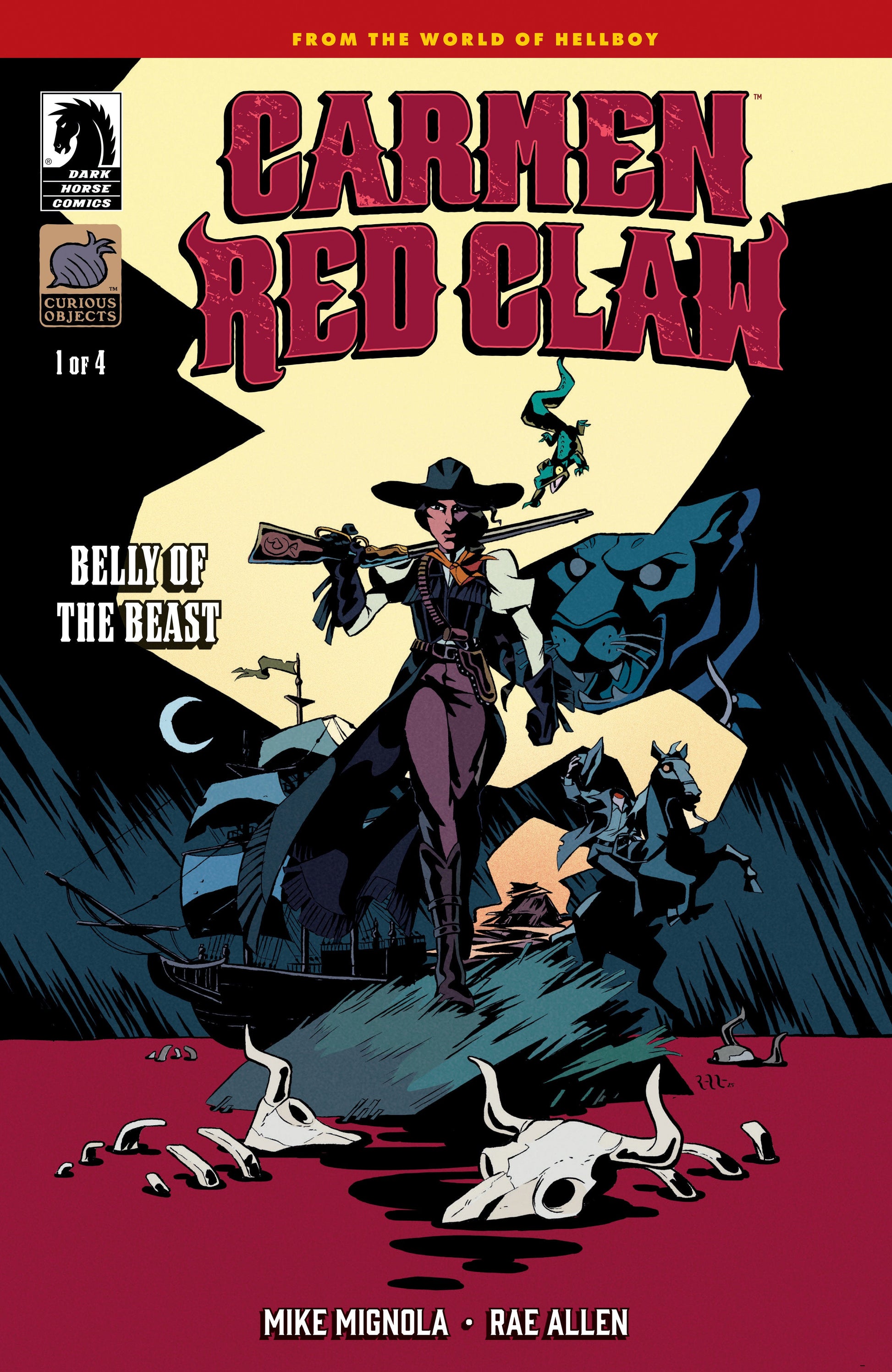 Dark Horse Carmen Red Claw #1 Rae Allen