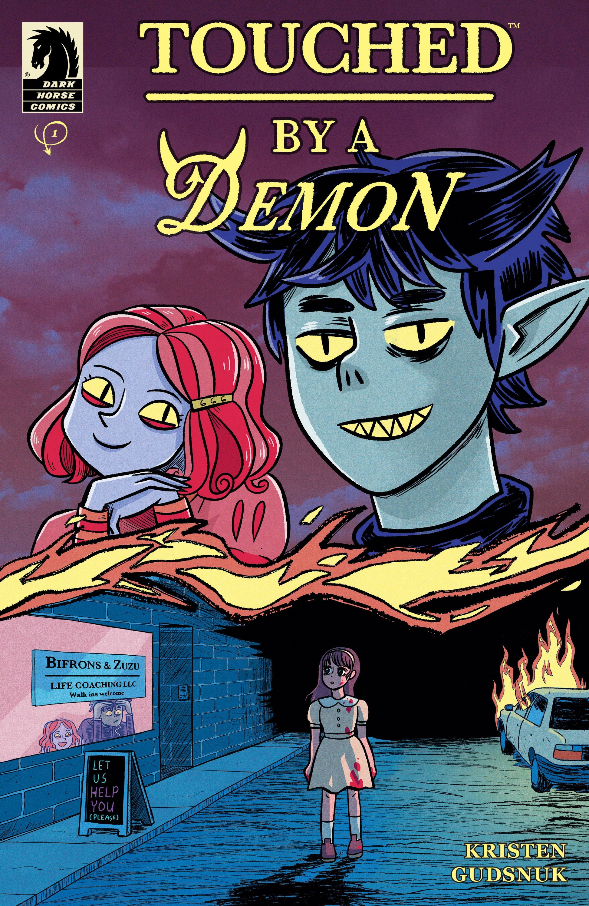 Dark Horse Touched By A Demon #1 Kristen Gudsnuk