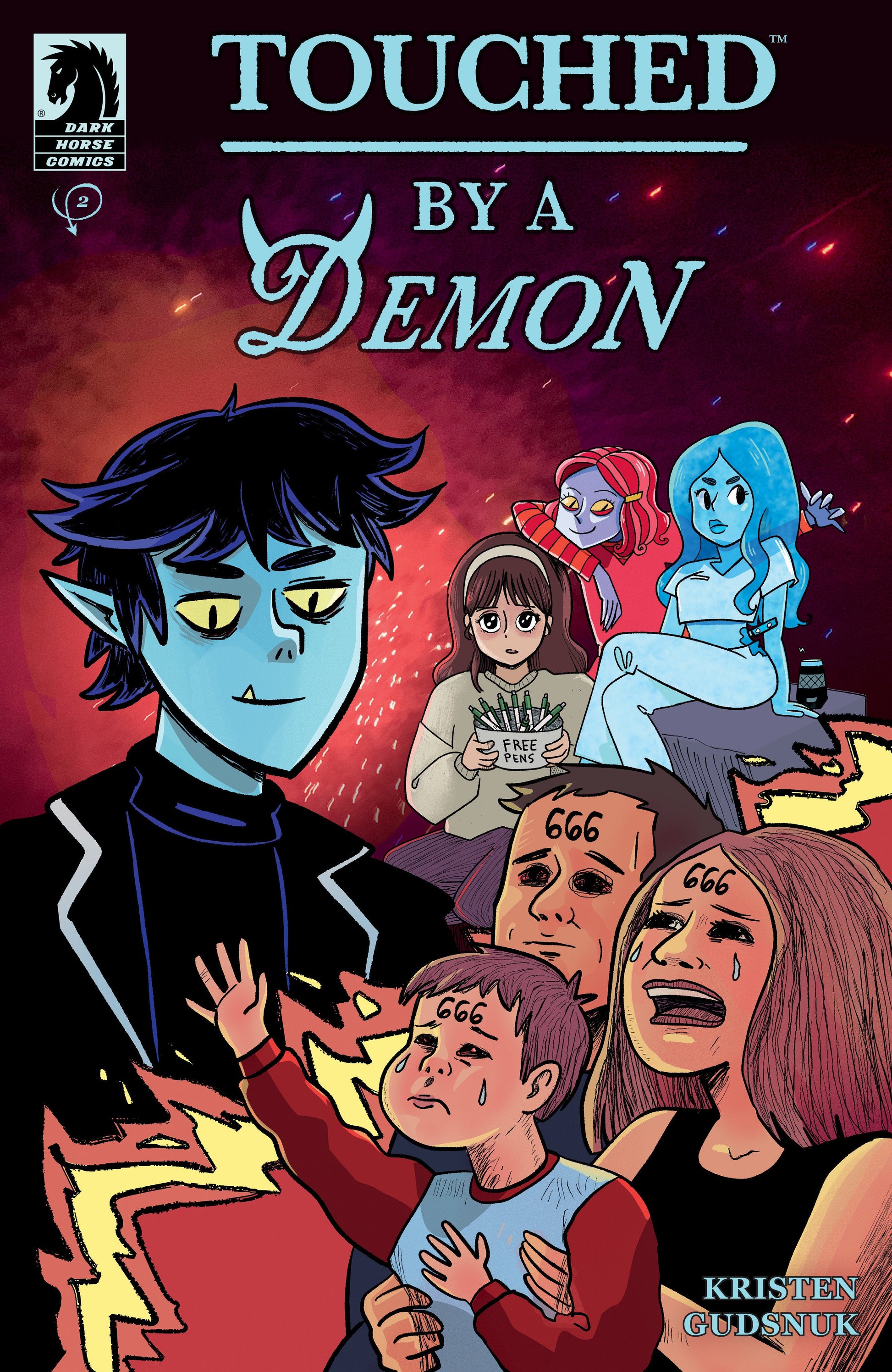 Dark Horse Touched By A Demon #2 Kristen Gudsnuk