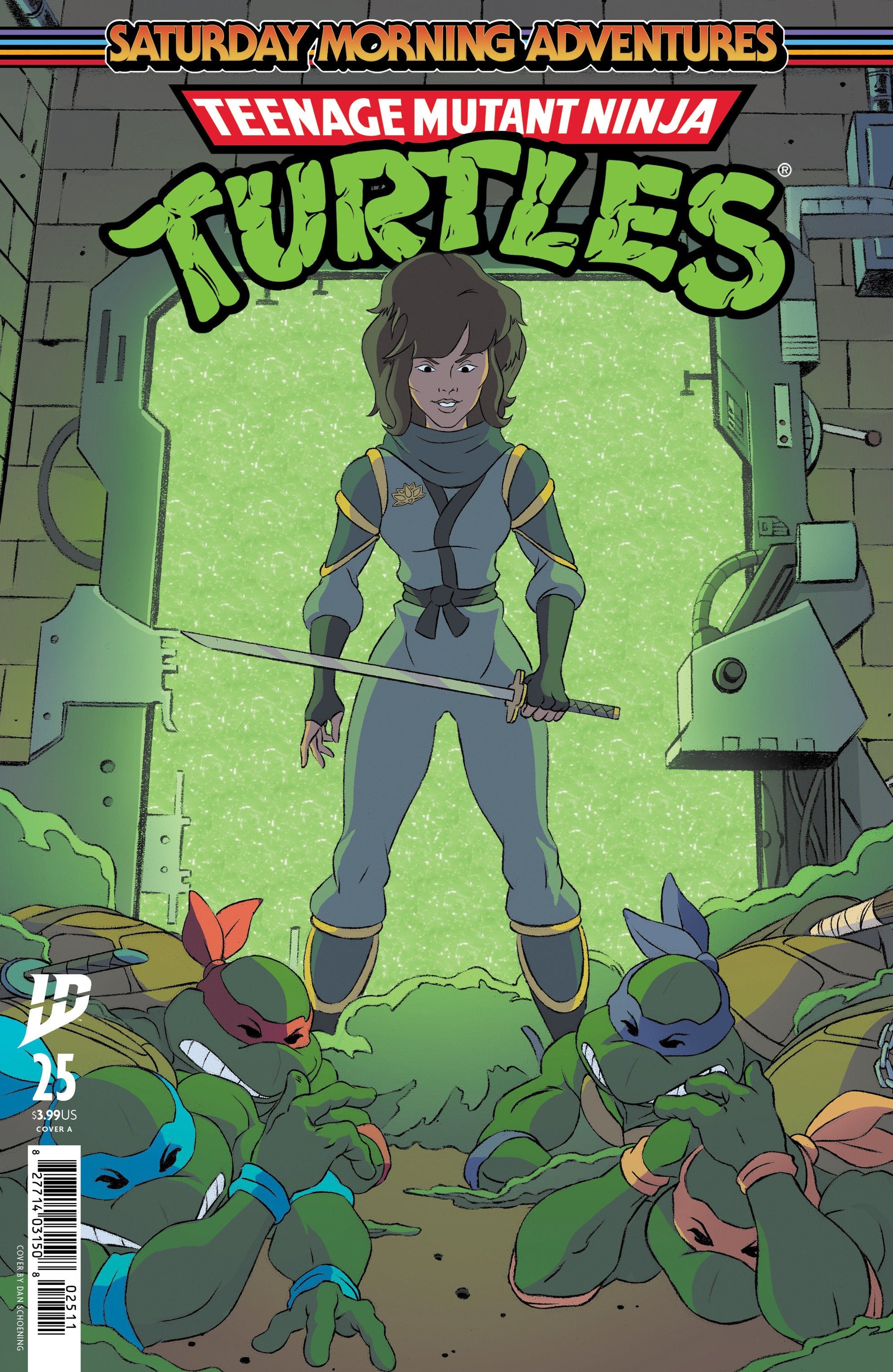 IDW Publishing TMNT Saturday Morning Adventures II #25 Dan Schoening