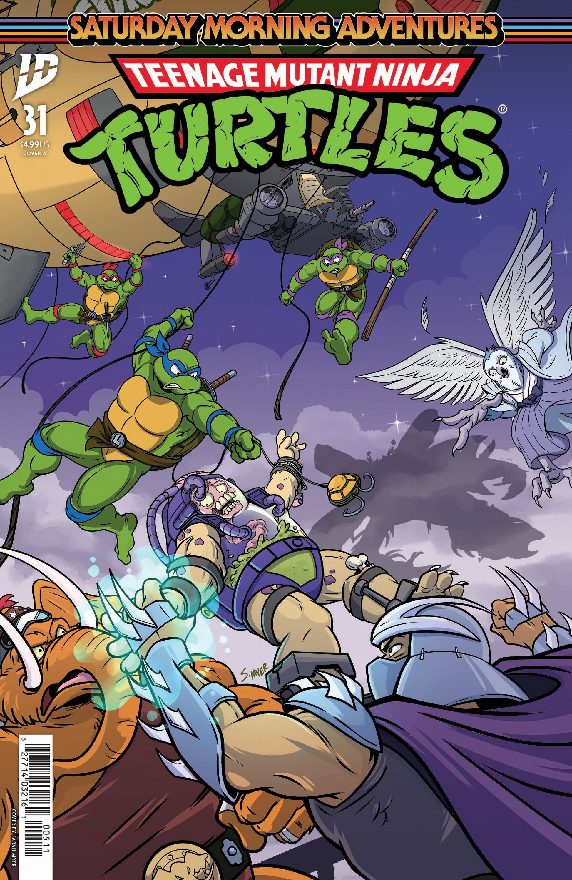 IDW Publishing TMNT Saturday Morning Adventures II #31 Sarah Myer