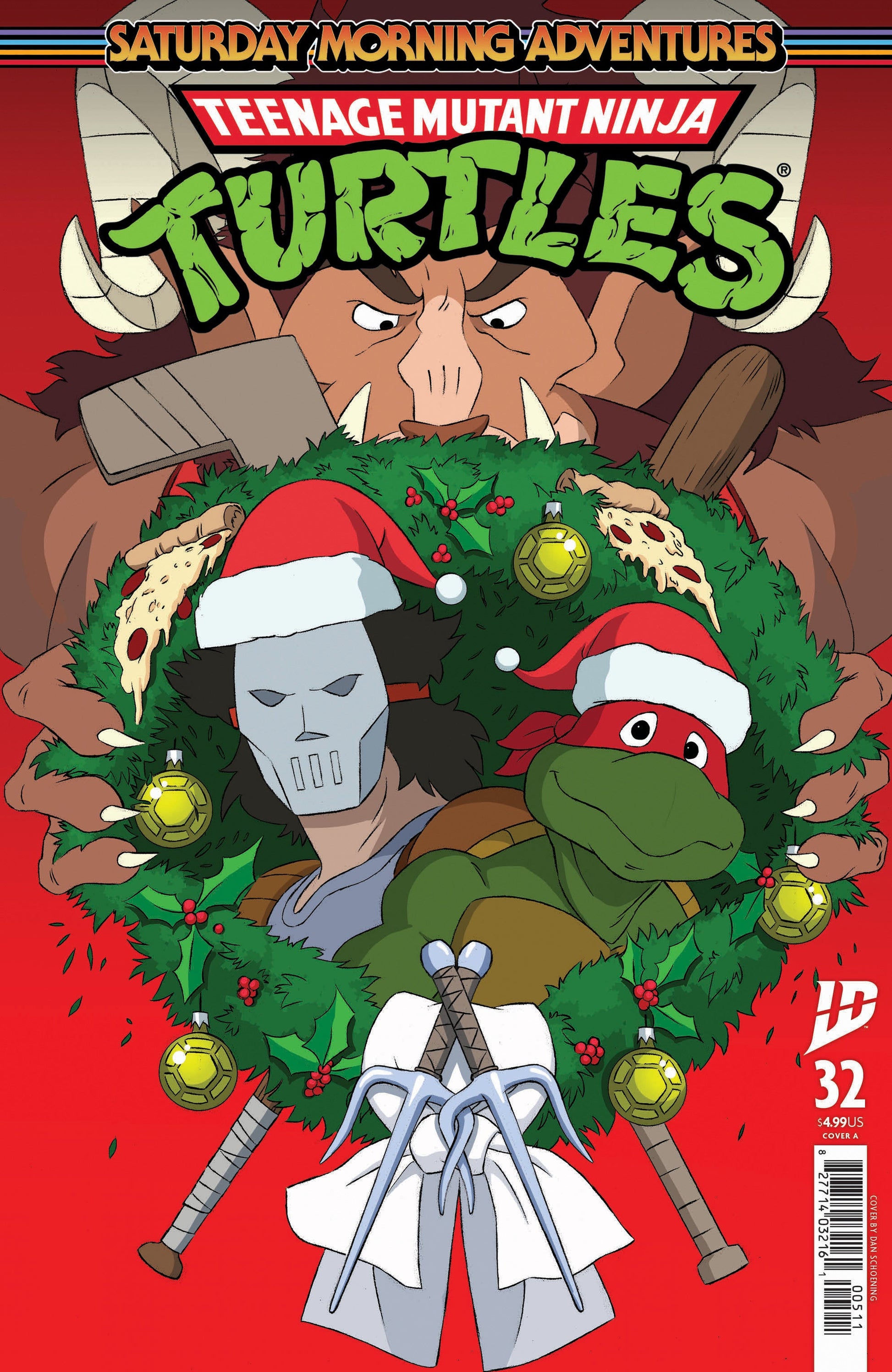 IDW Publishing TMNT Saturday Morning Adventures II #32 Dan Schoening