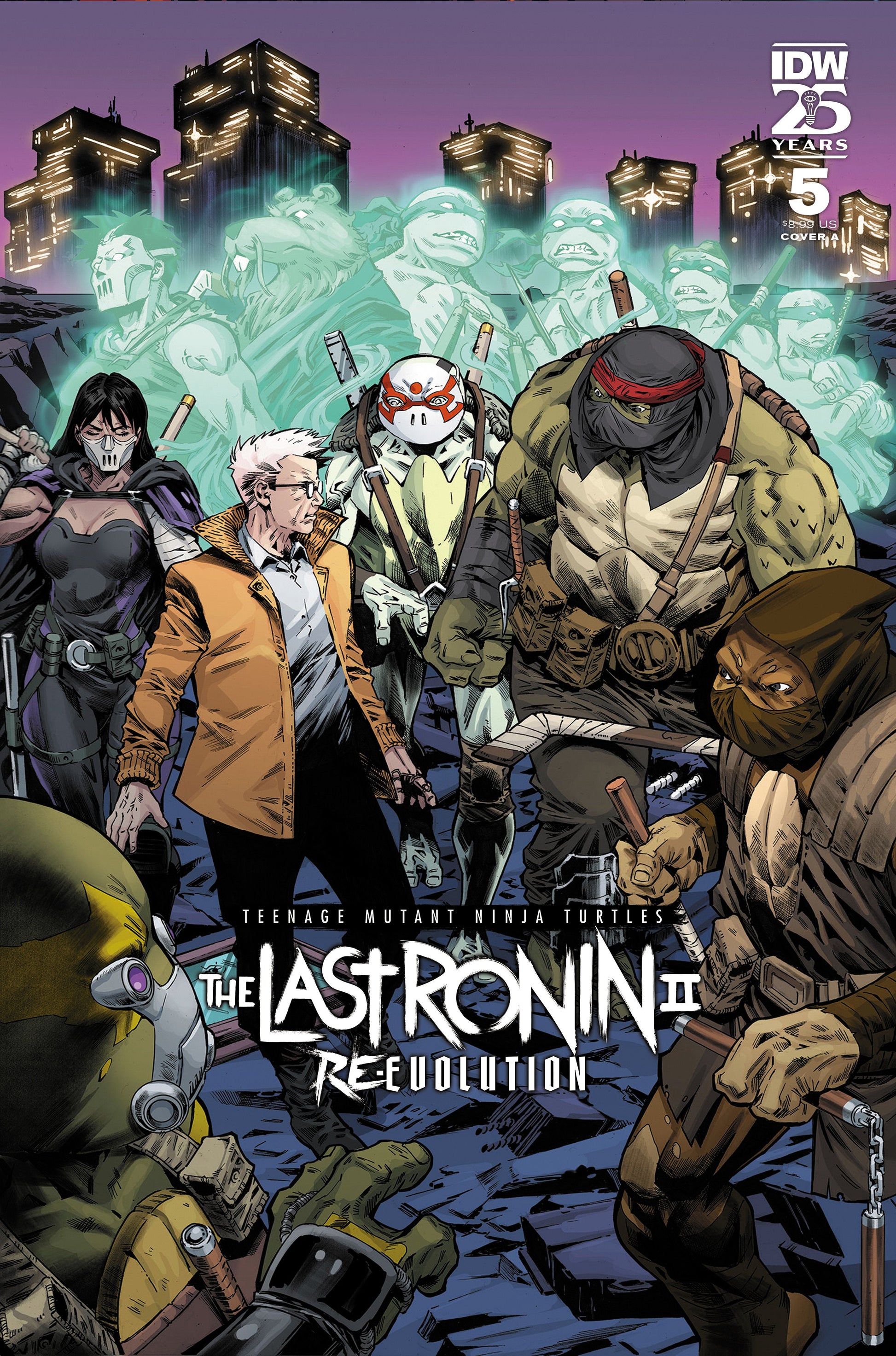 IDW Publishing TMNT The Last Ronin II Re Evolution #5 Escorza Brothers
