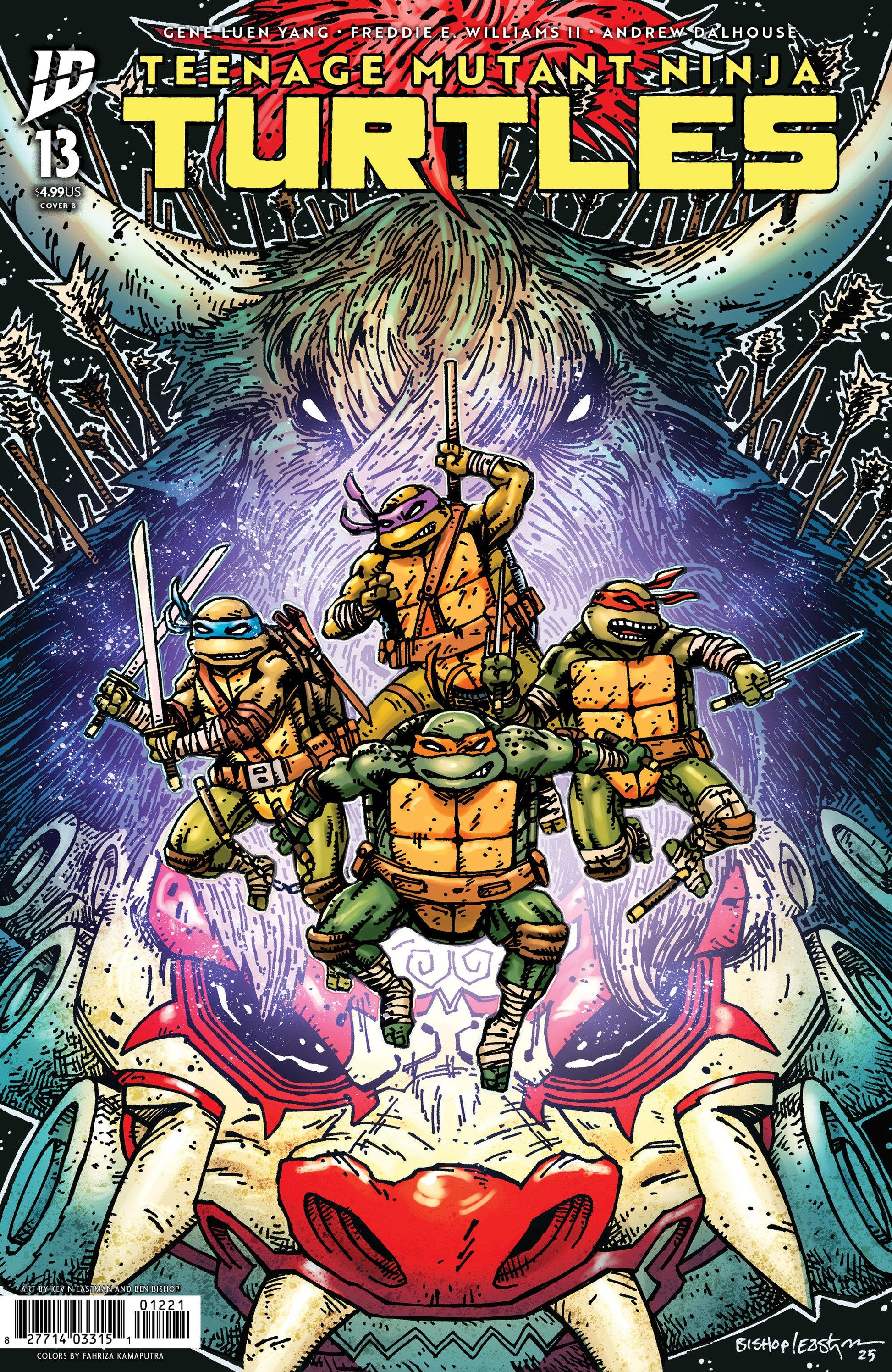 IDW Publishing Teenage Mutant Ninja Turtles #13 Kevin Eastman