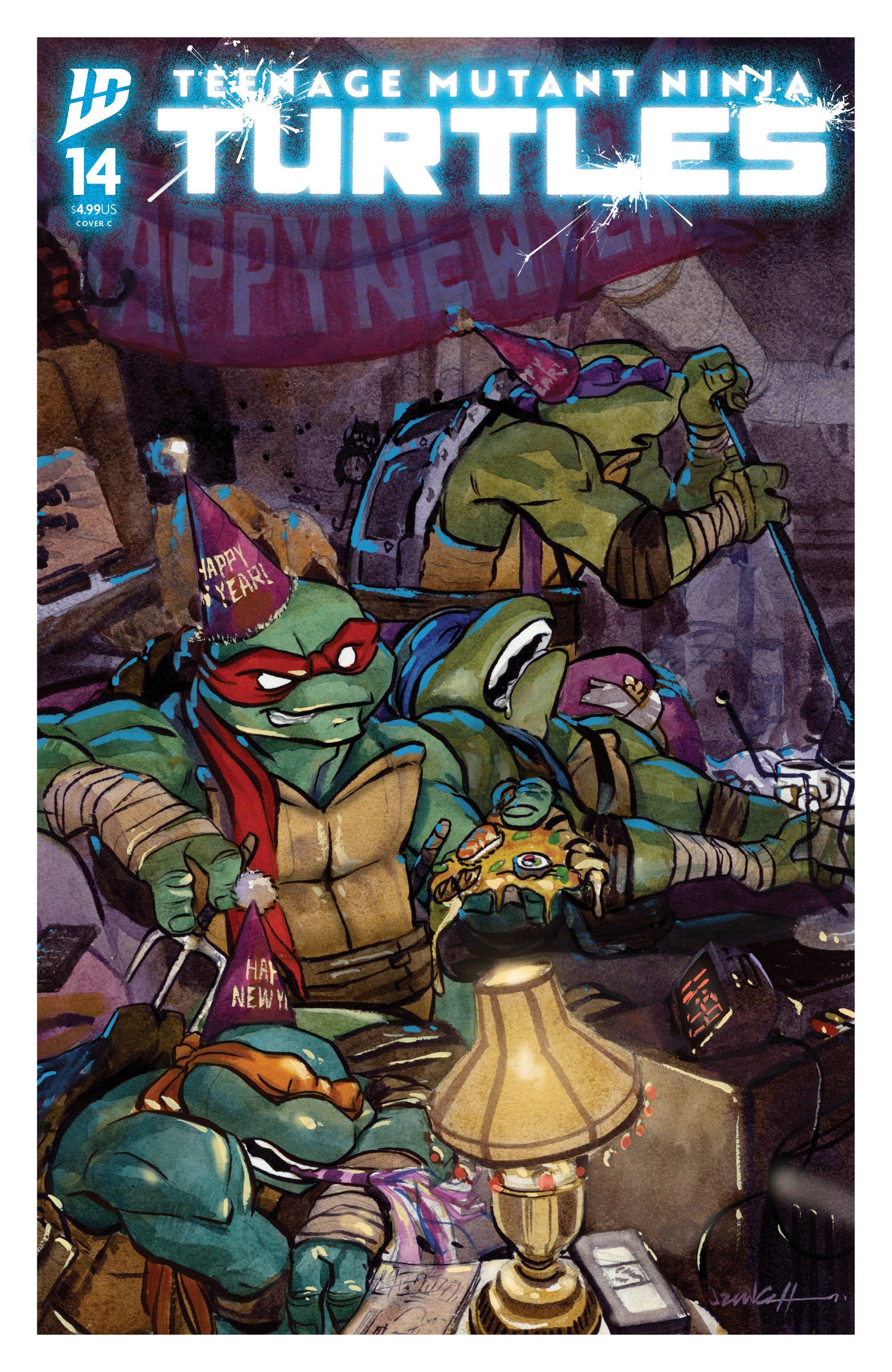 IDW Publishing Teenage Mutant Ninja Turtles #14 Jared Cullum