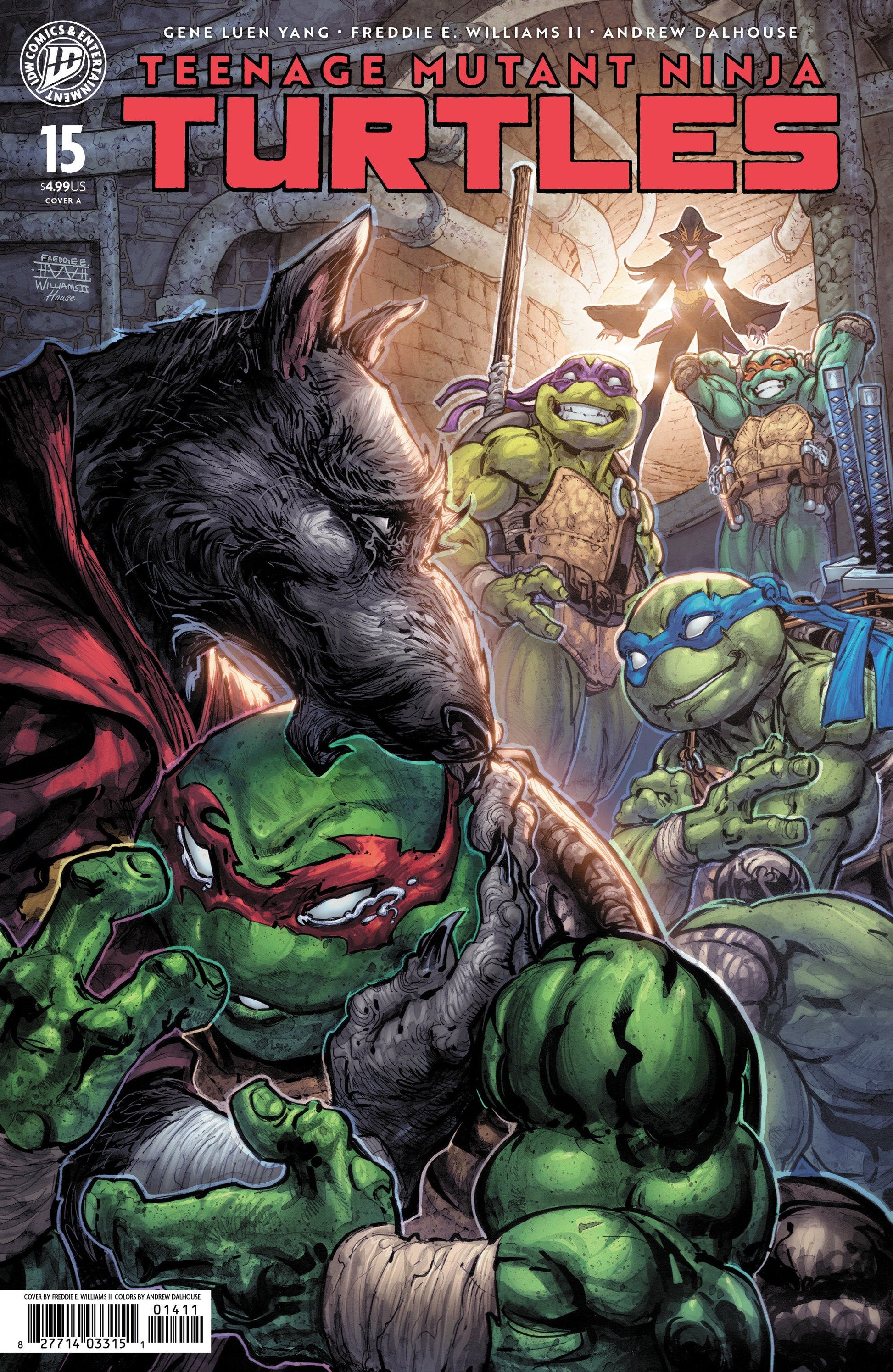 IDW Publishing Teenage Mutant Ninja Turtles #15 Freddie E. Williams II