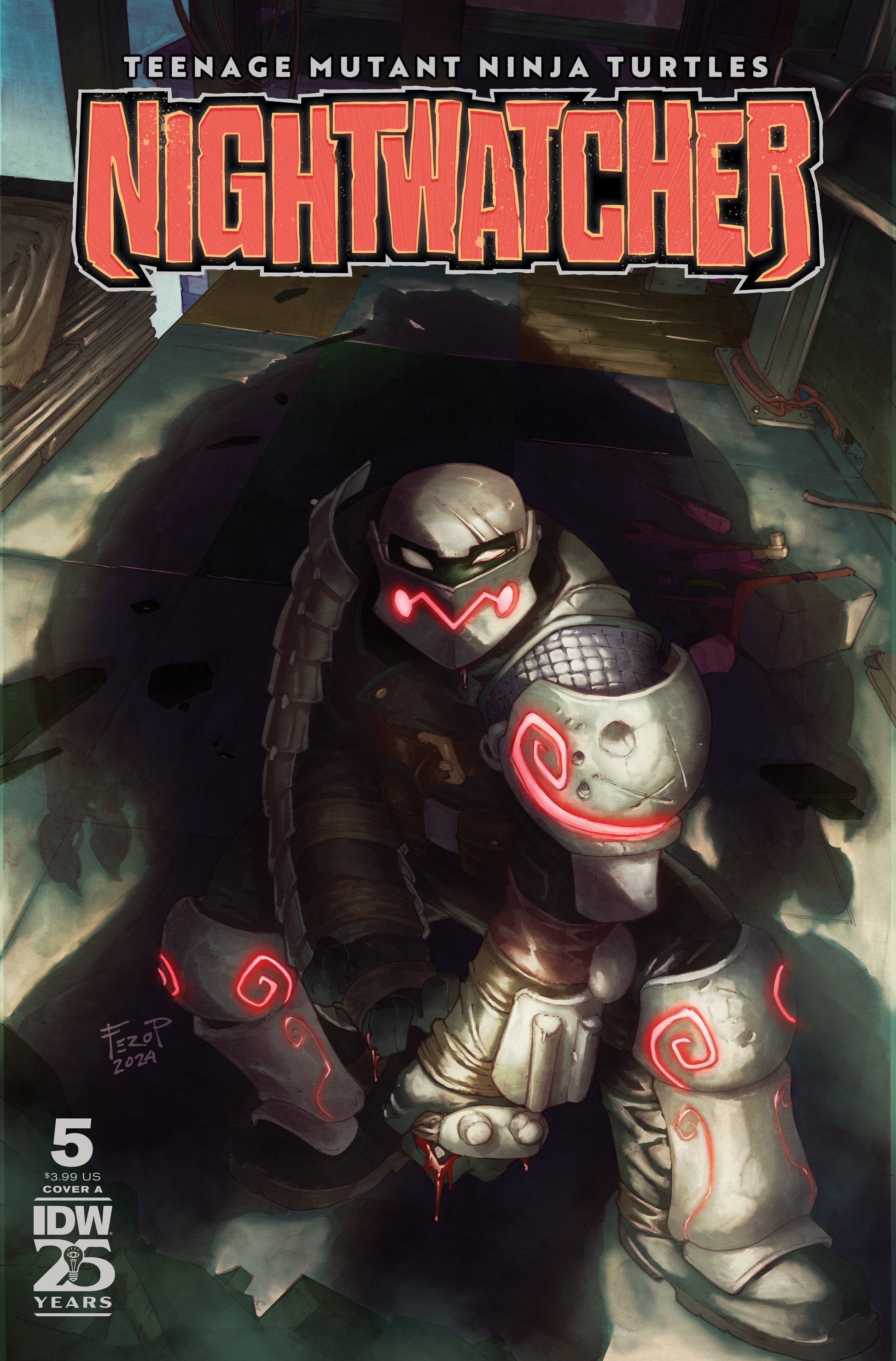 IDW Publishing Teenage Mutant Ninja Turtles Nightwatcher #5 Fero Pe