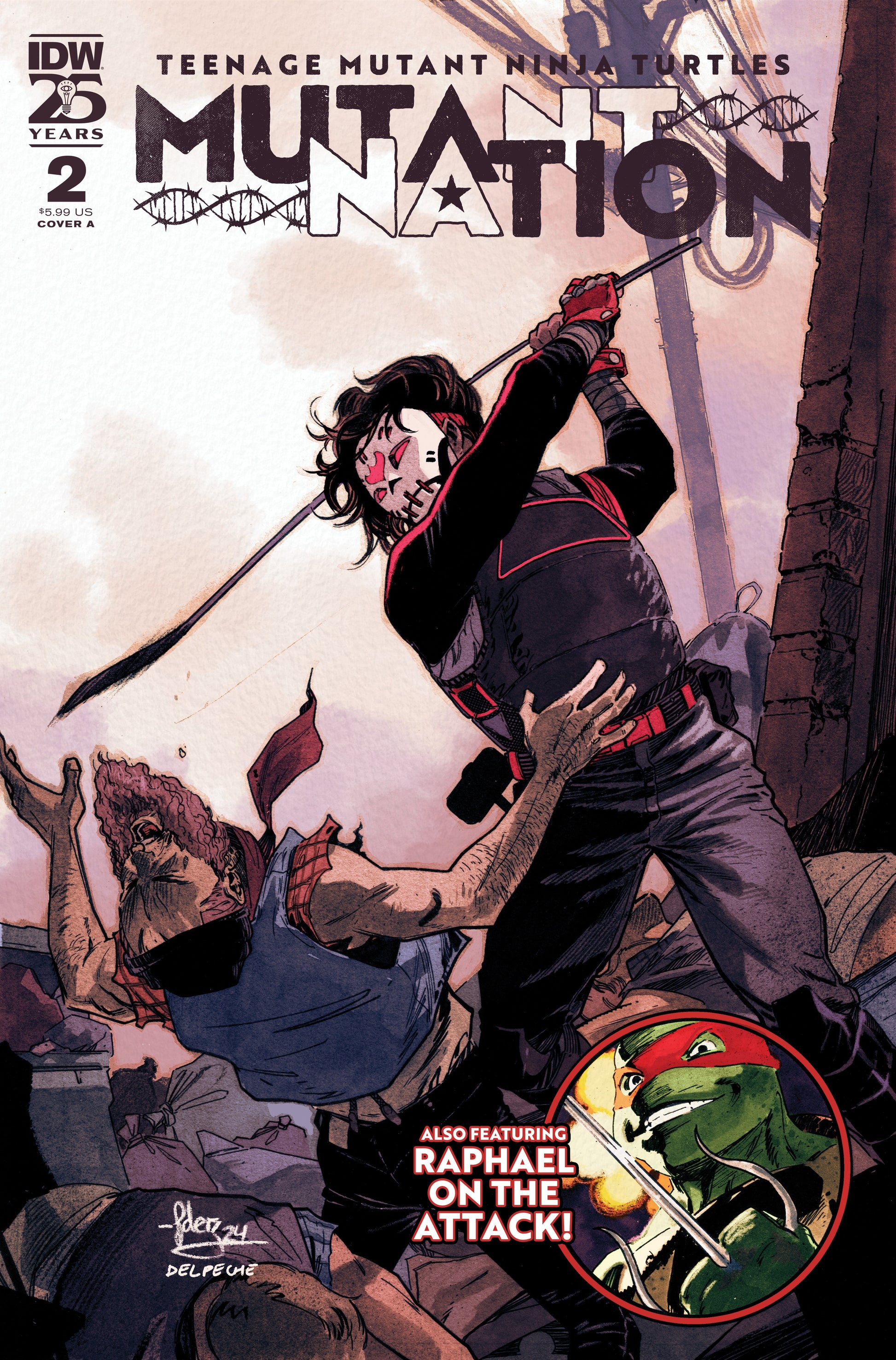 IDW Publishing TMNT Mutant Nation #2 Javier Fernandez