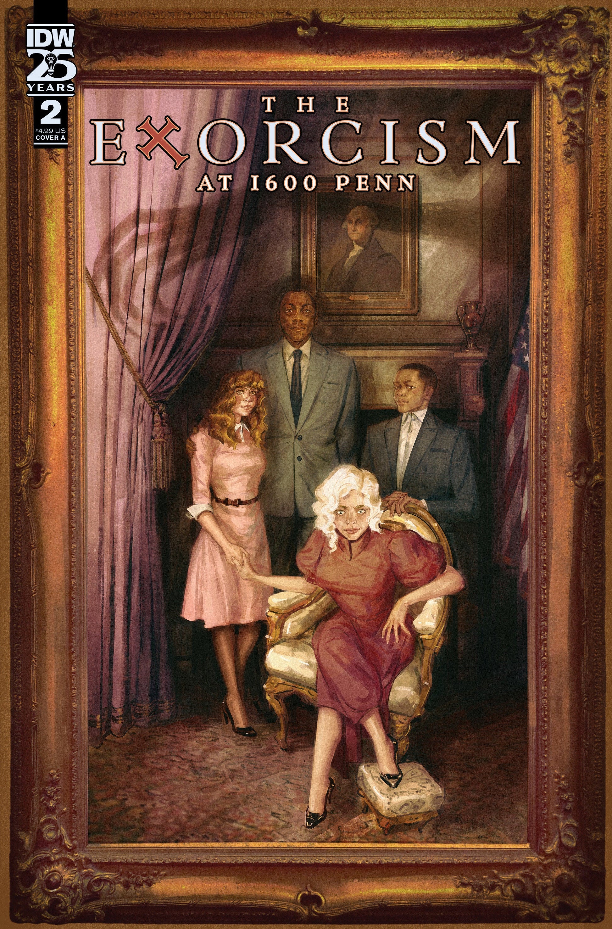 IDW Publishing Exorcism At 1600 Penn #2 Vanesa Del Rey
