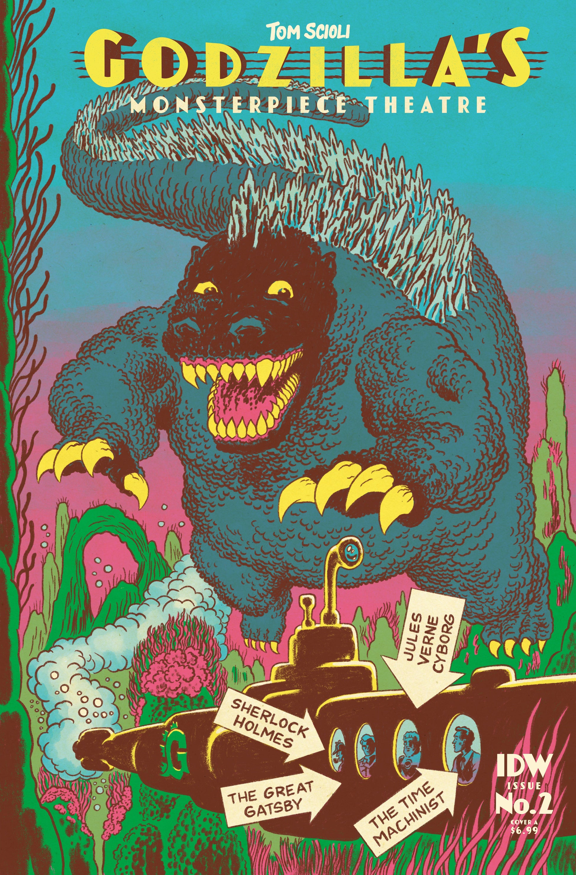 IDW Publishing Godzilla Monsterpiece Theatre #2 Tom Scioli