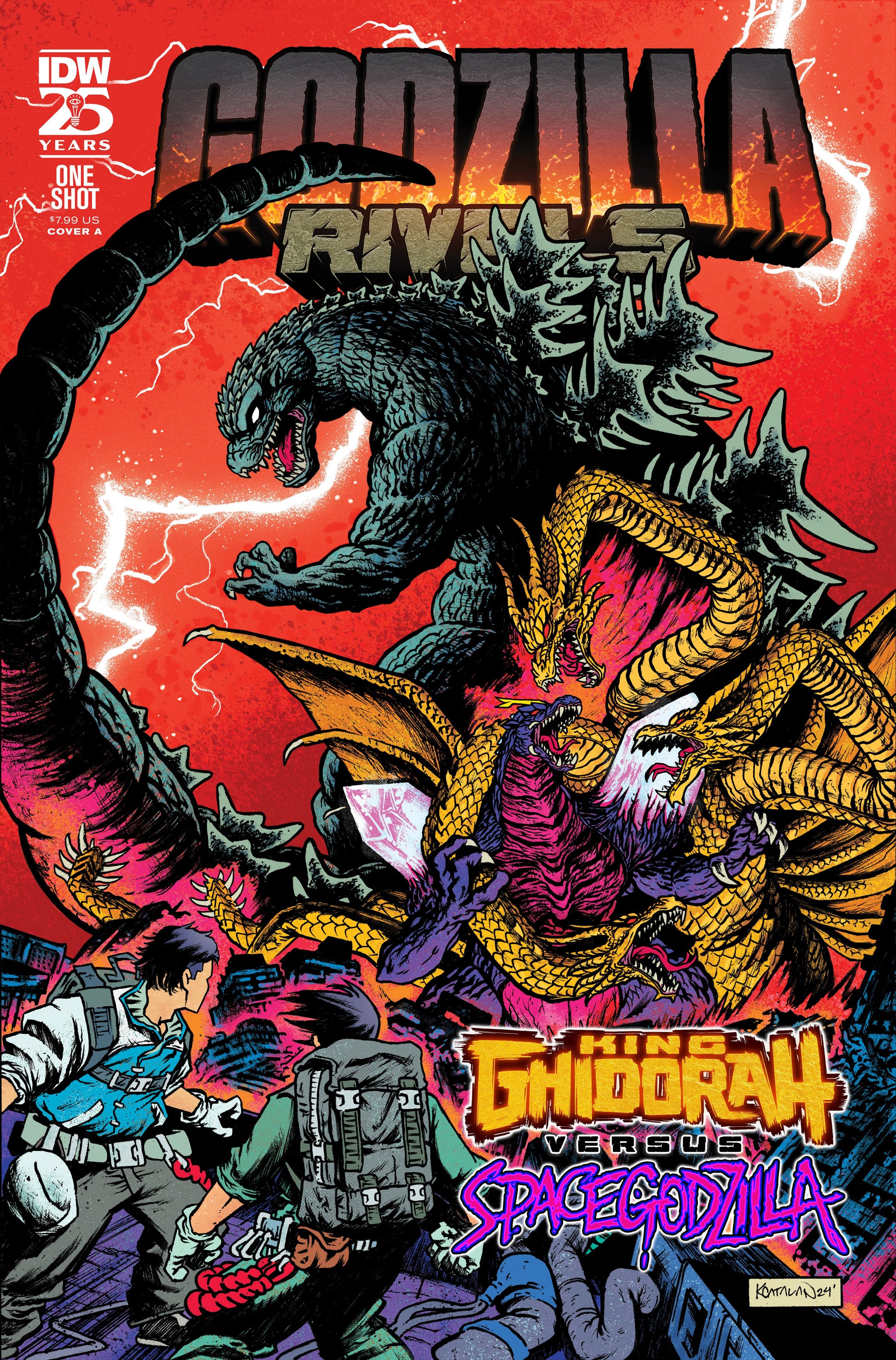 IDW Publishing Godzilla Rivals Kevin Anthony Catalan