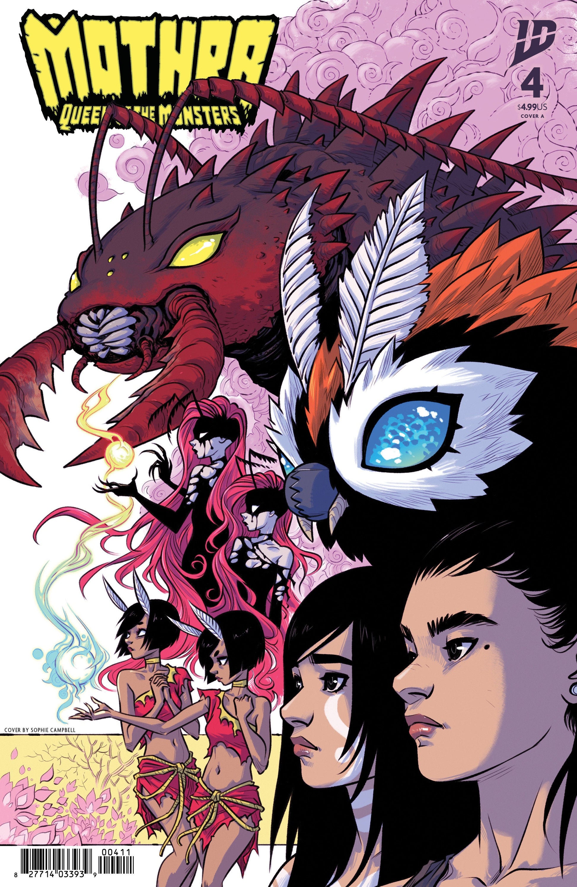 IDW Publishing Mothra Queen Of Monsters #4 Sophie Campbell